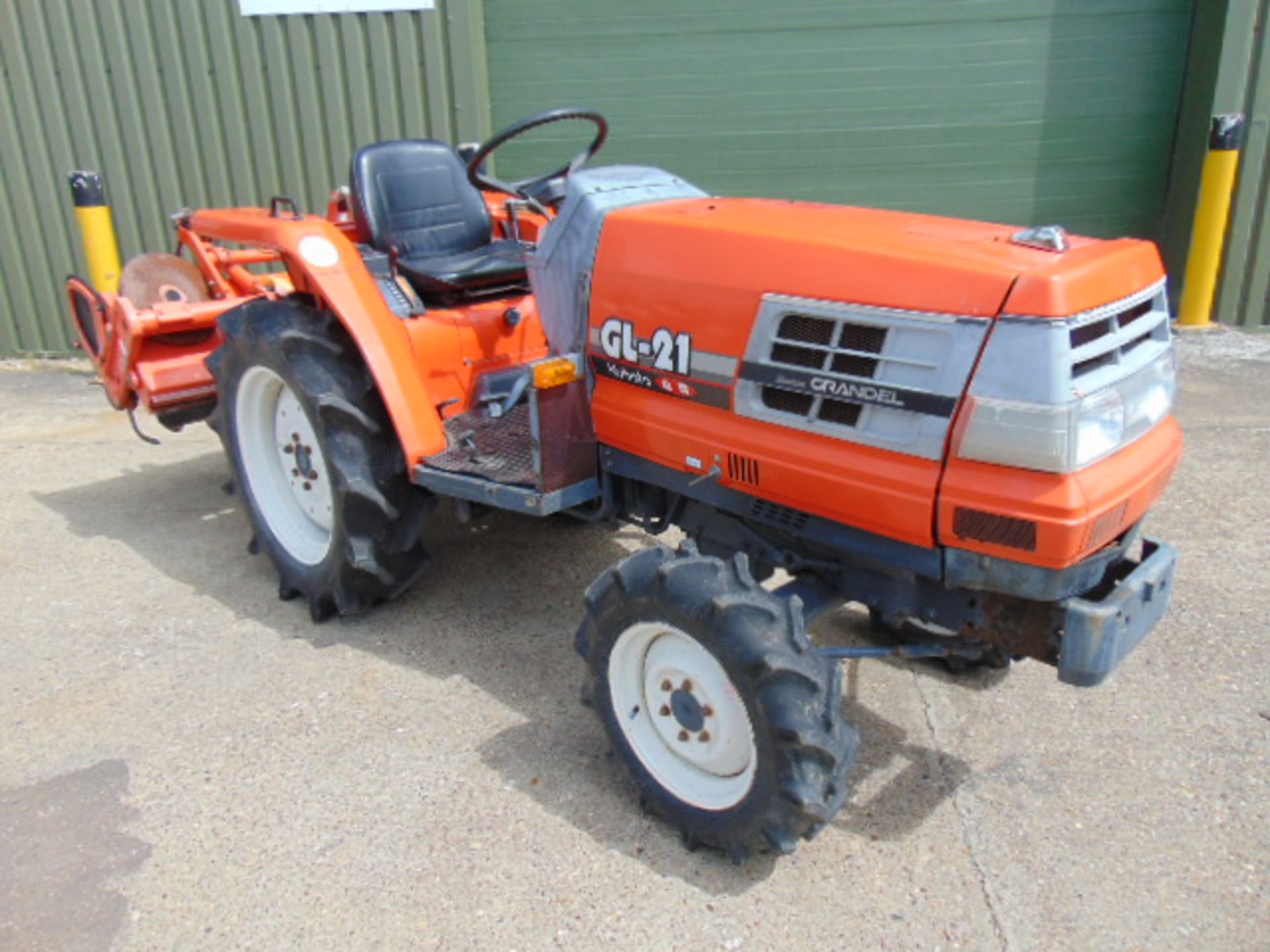 Kubota GL21 Compact Tractor c/w RL14 Rotavator ONLY 670 HOURS! - Image 2 of 29