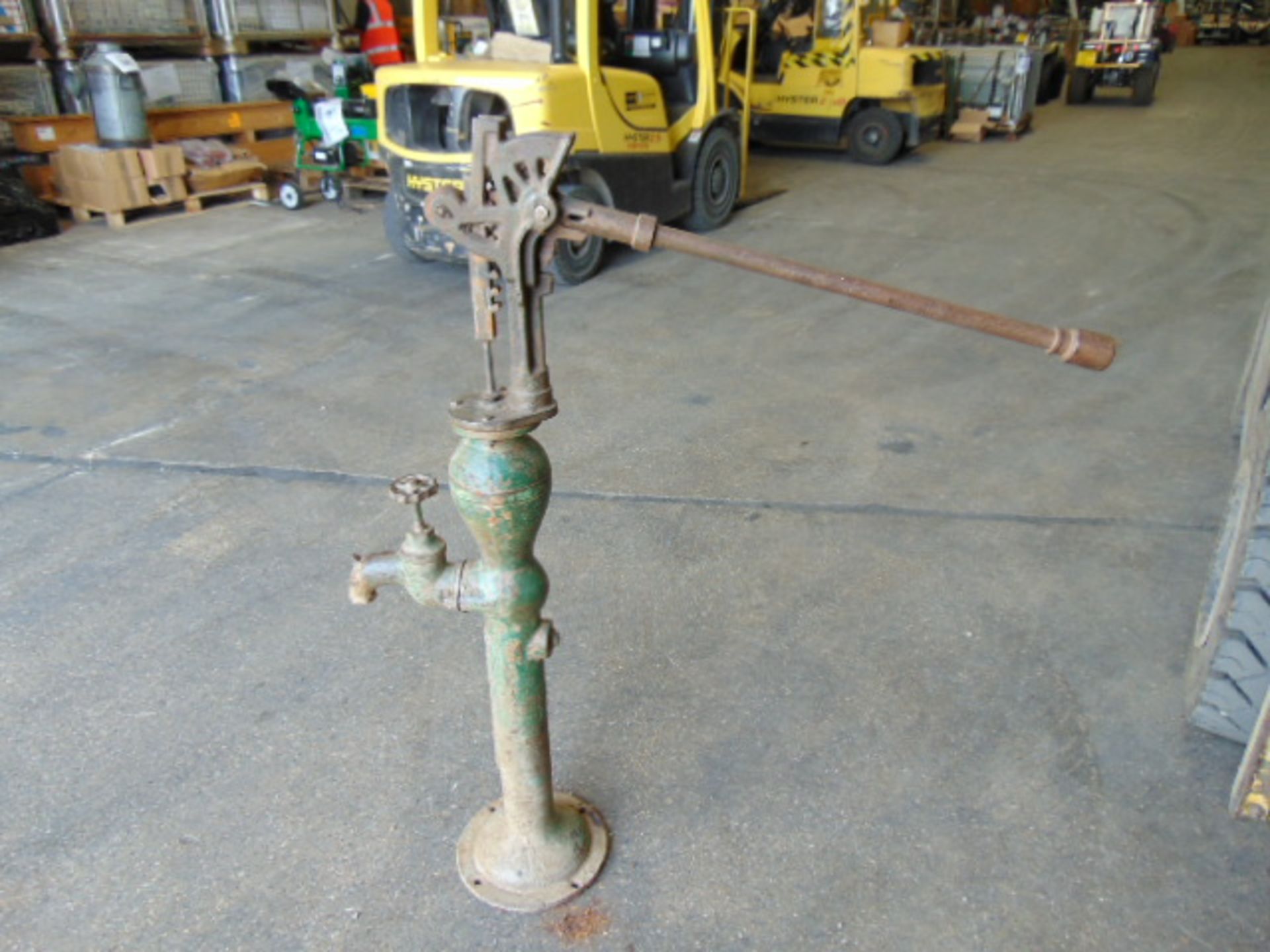 Genuine Antique Cast Iron Water Pump as shown - Image 2 of 6