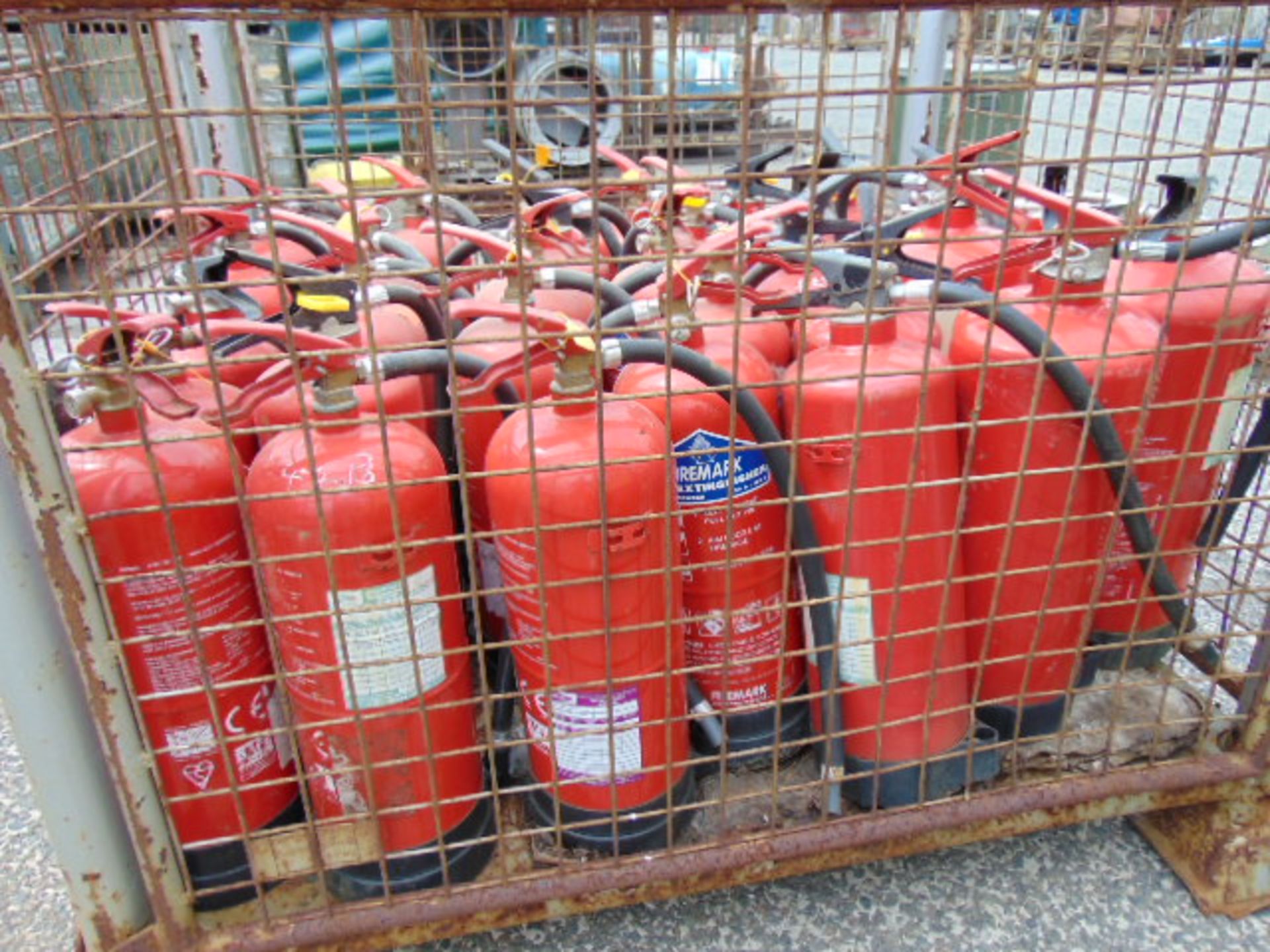 32 x Fire Extinguishers