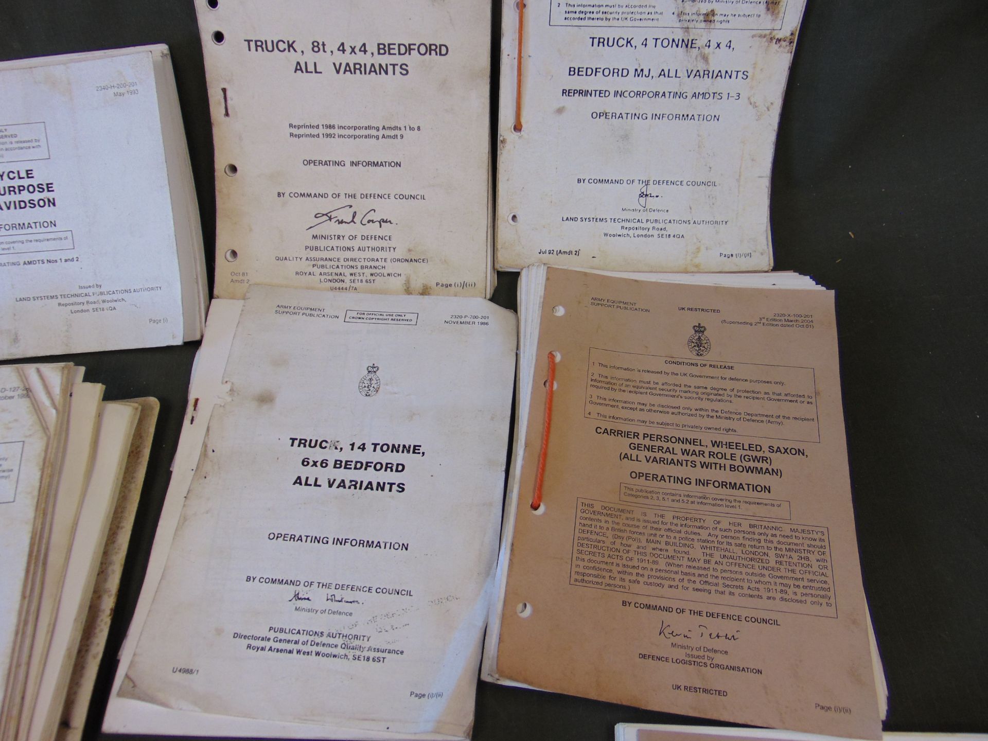 VARIOUS VEHICLE MANUALS - Image 3 of 4