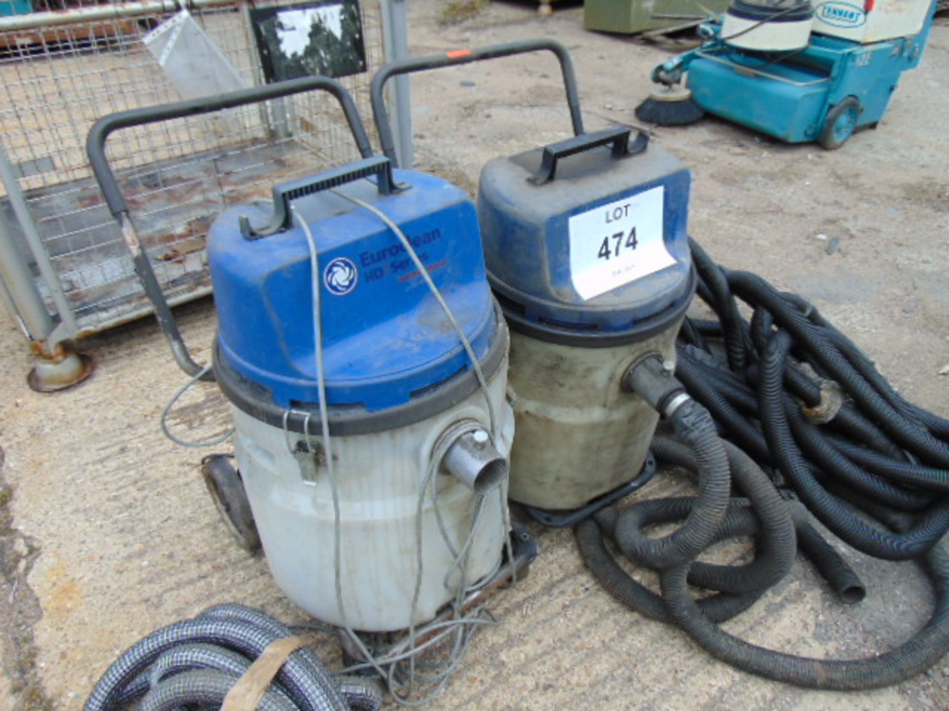 2 x Nilfisk Hipower Industrial Vacuum Cleaners - Image 2 of 5