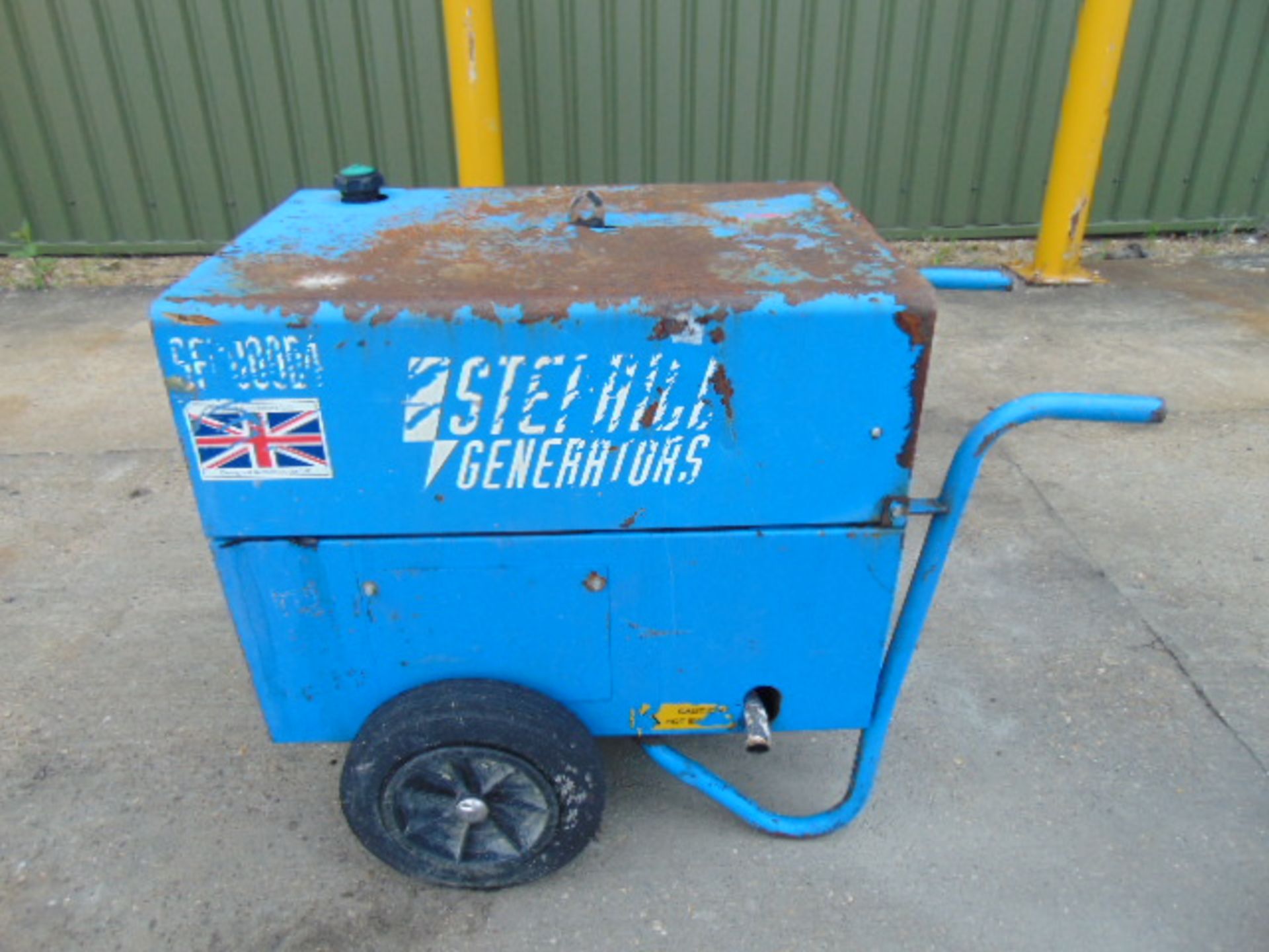Stephill SE6000D4 6KVA Diesel Generator ONLY 1,808 HOURS! - Image 2 of 9