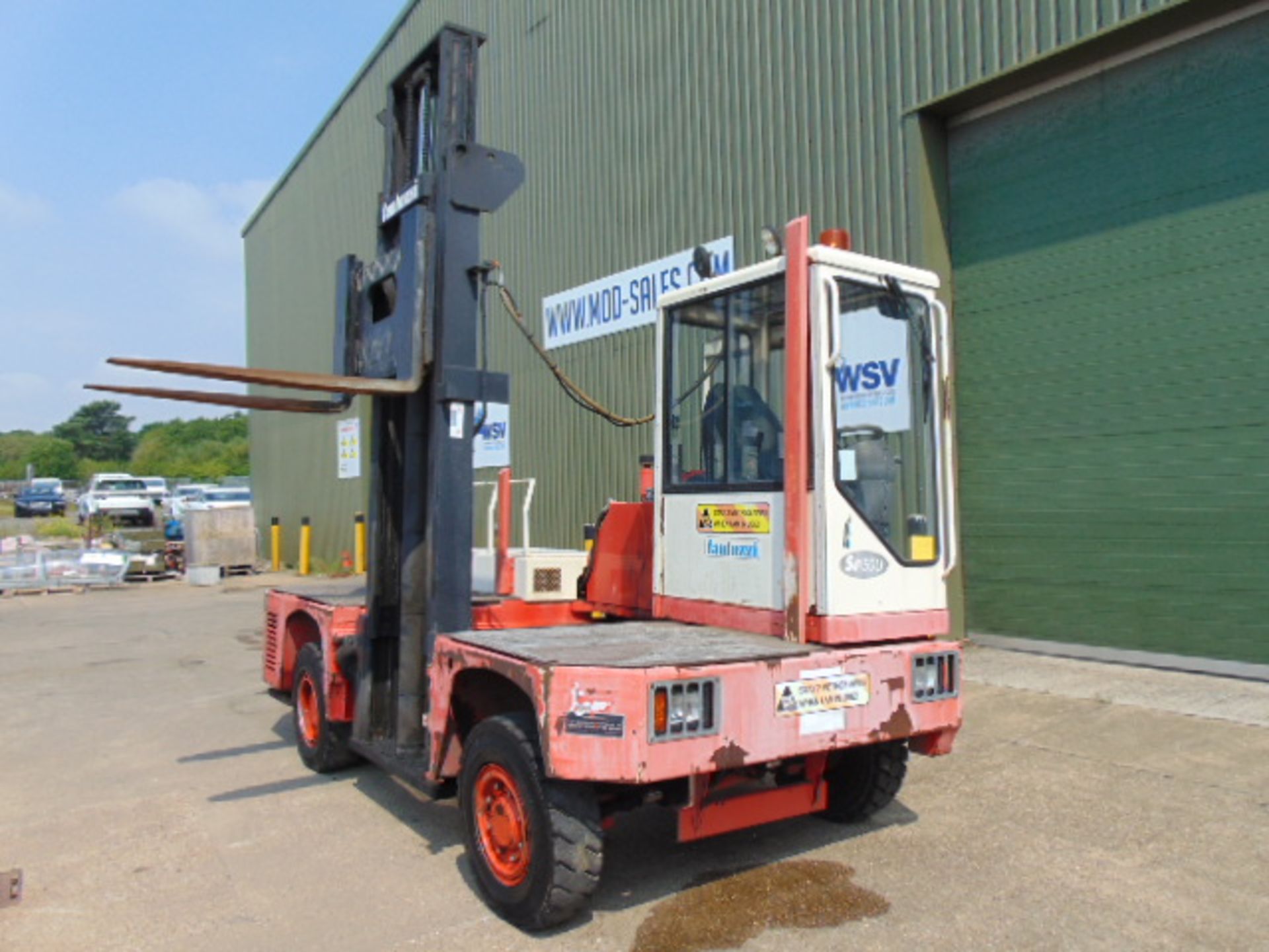 Fantuzzi SF50U Sideloader Diesel Forklift - Image 7 of 21