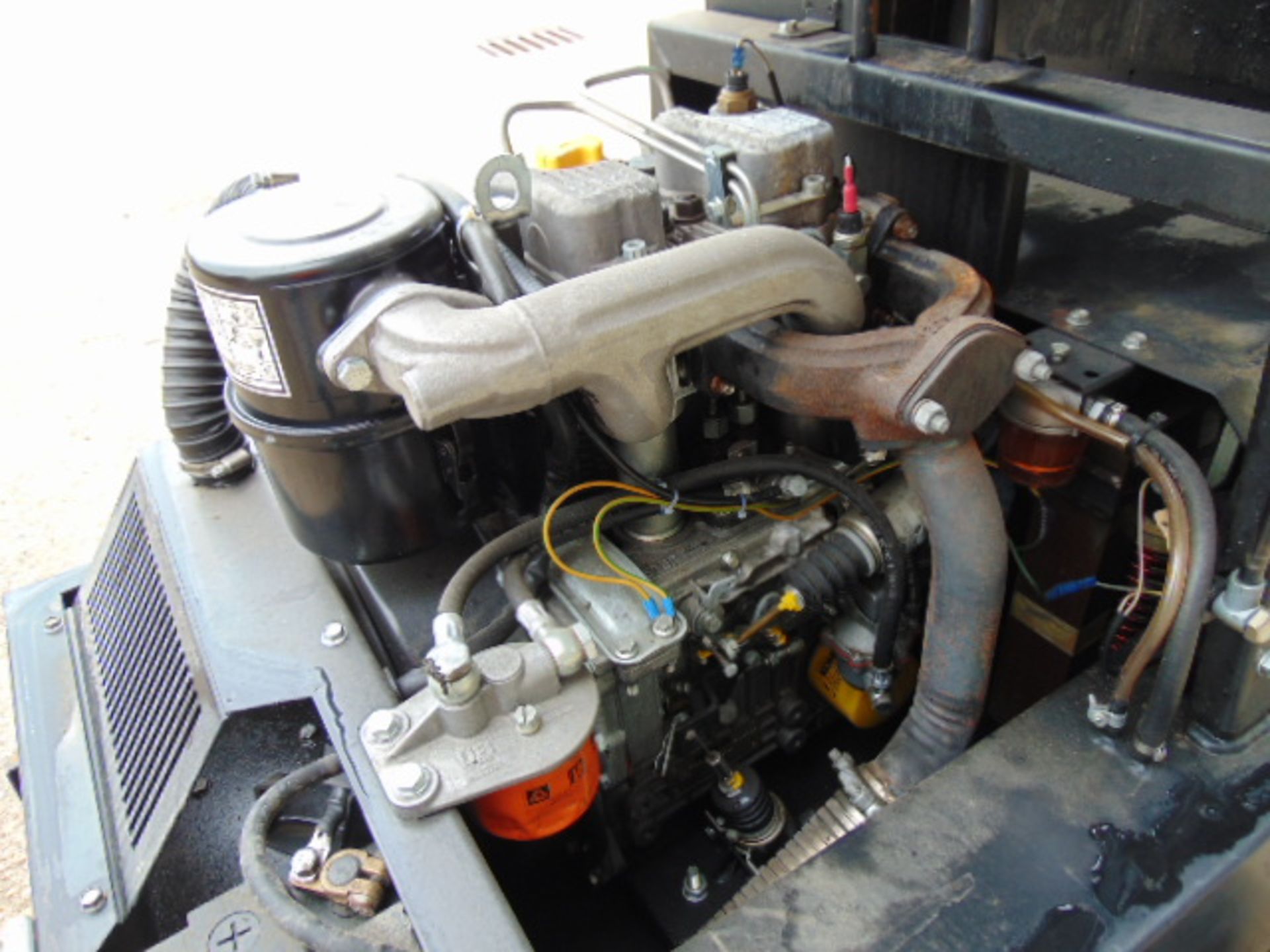 Mosa TS300 KSX/EL Diesel Welder 10 KVA Generator ONLY 3,924 HOURS! - Image 8 of 10