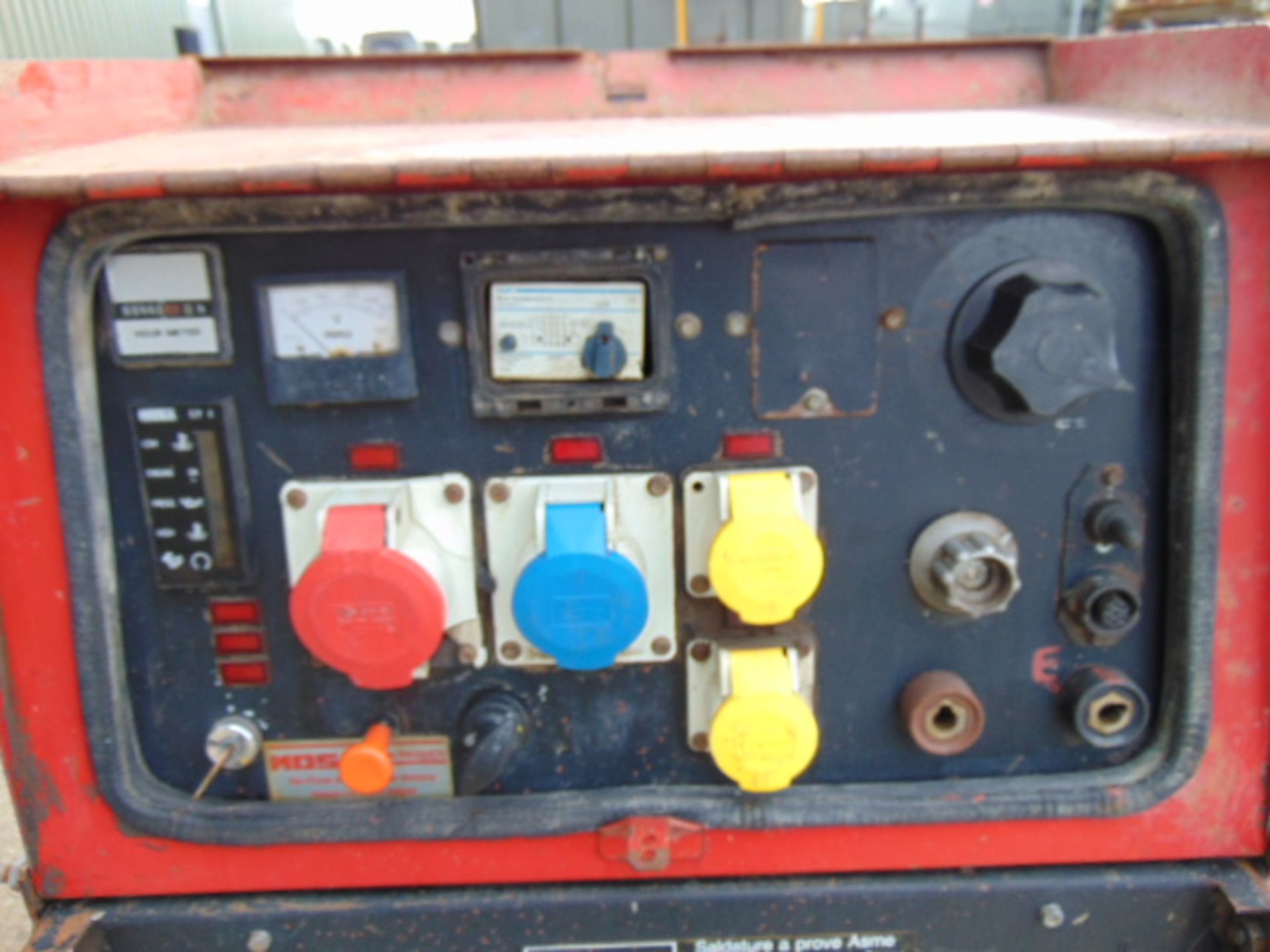 Mosa TS300 SXC/EL Diesel Welder 10 KVA Generator ONLY 3,445 HOURS!. - Image 6 of 10