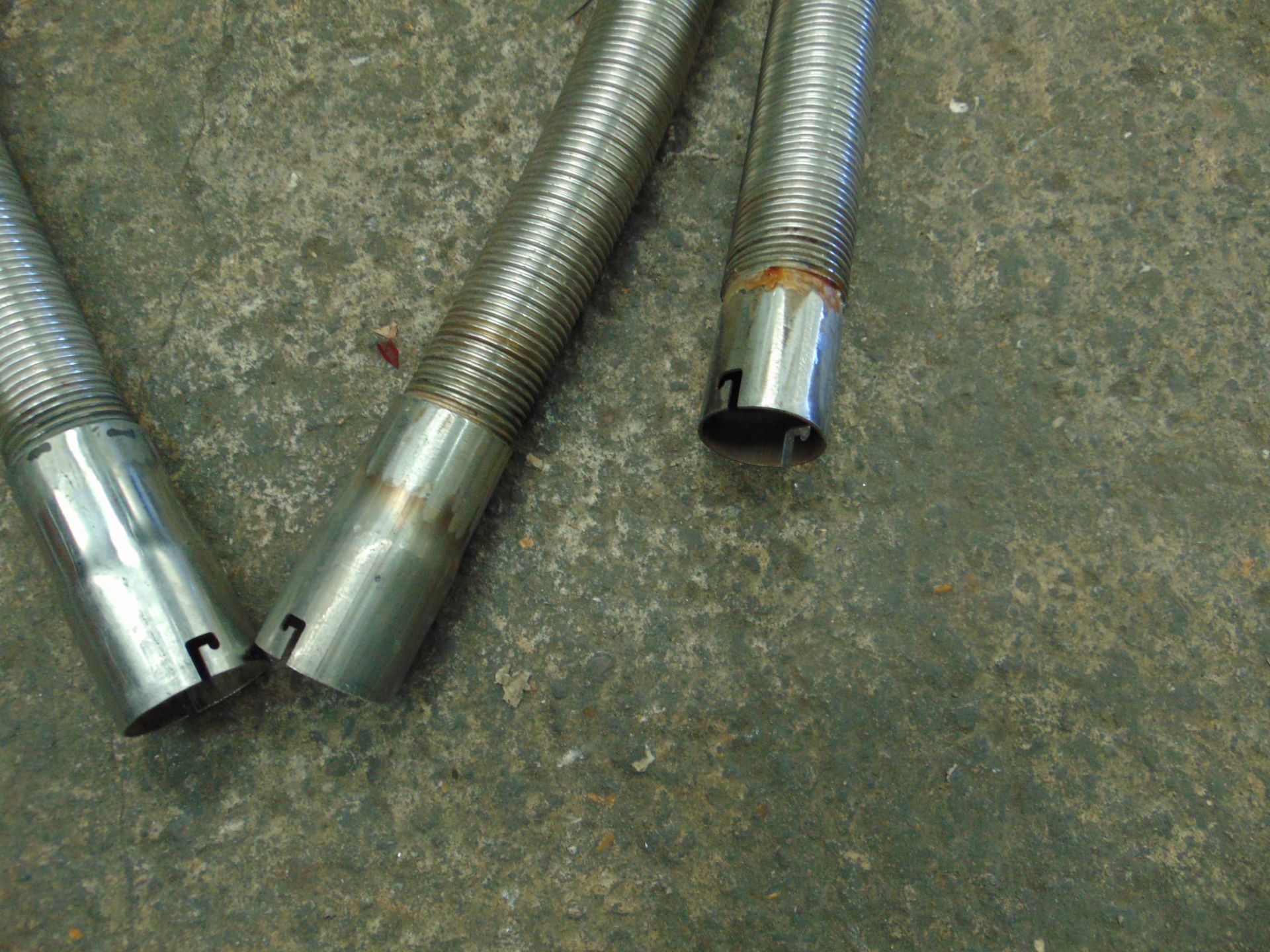 2 x GENERATOR EXHAUST PIPES, INTERLOCKING - Image 6 of 7