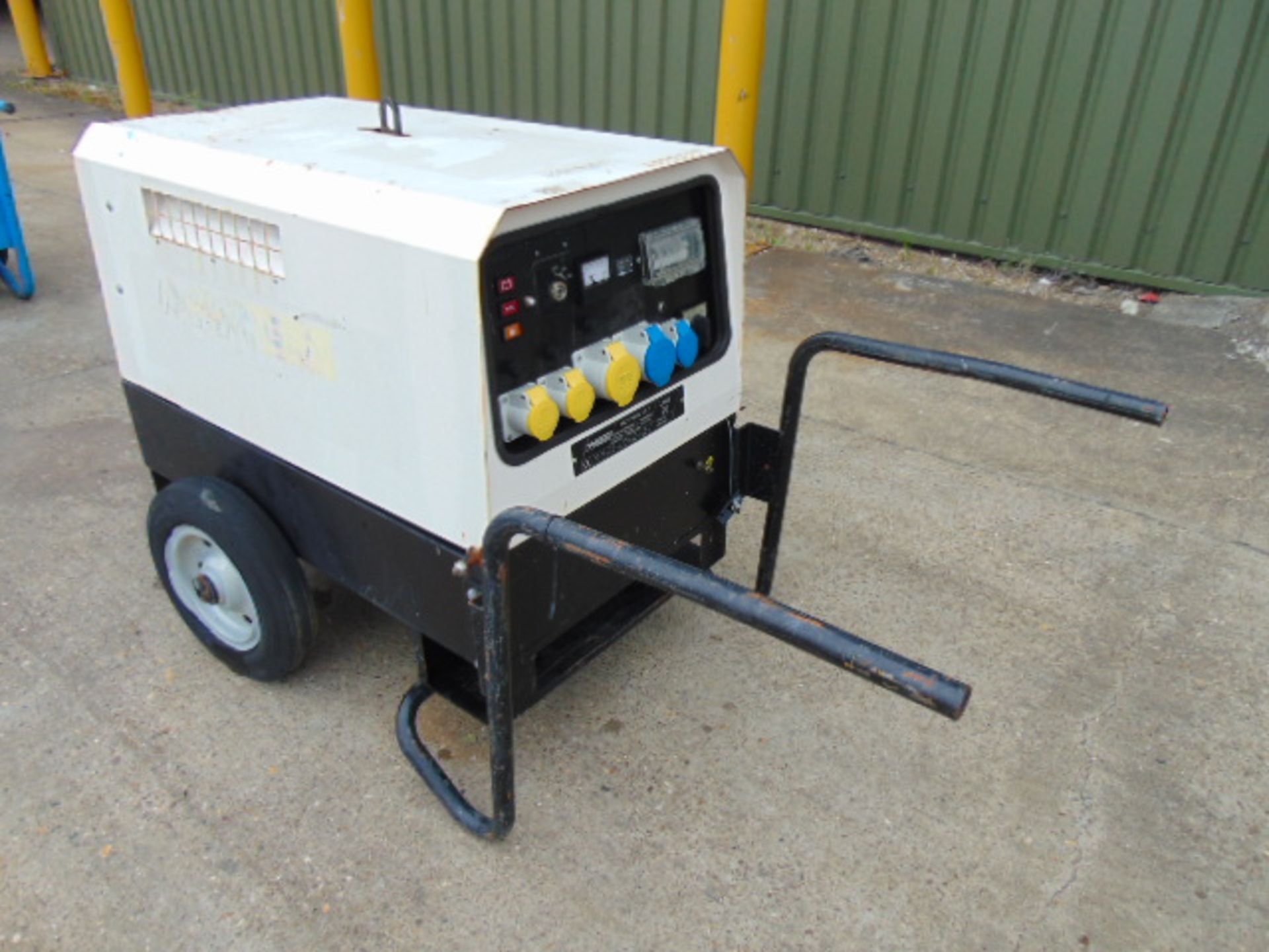 MHM MG 6000 SSY 6KVA Diesel Generator ONLY 1,362 HOURS!