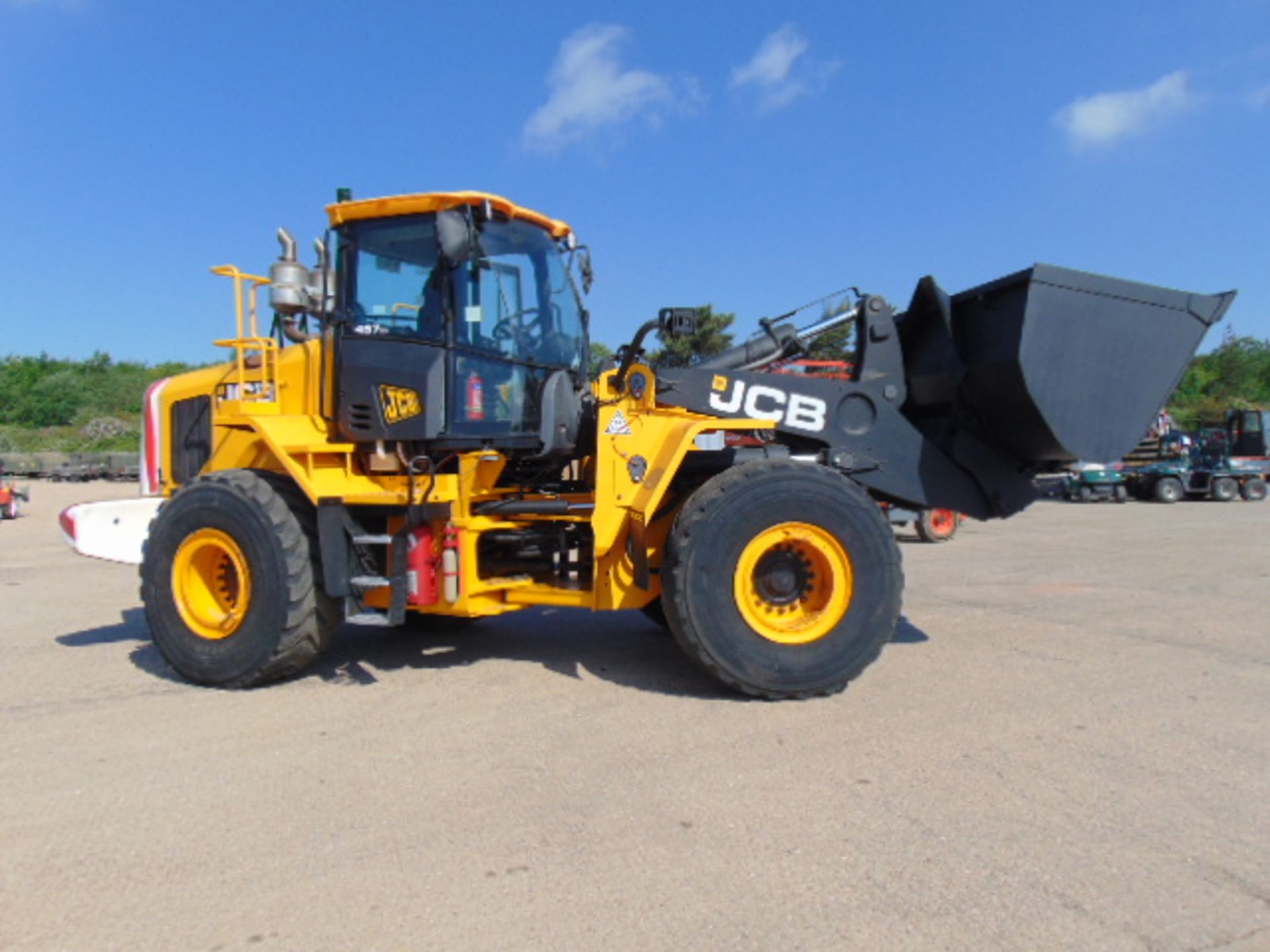 UK Government Department a 2012 JCB 457 ZX T4 Wheel Loader ONLY 7,948 HOURS! - Image 10 of 27