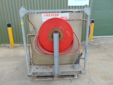 700L Fireater (Aqueous Film-Forming Foam) stainless steel TanksTanks c/w 2 x 10m Fire Hose Reels