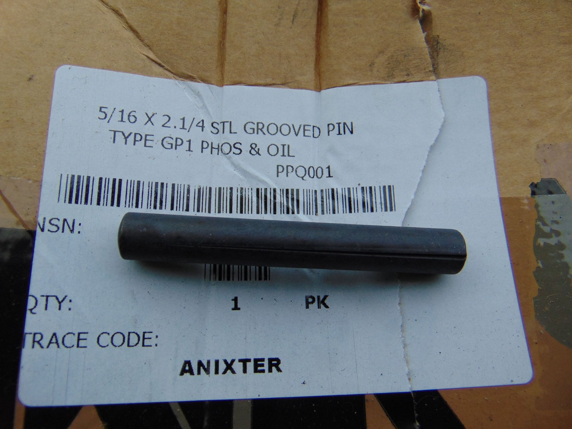 200 x 5/16 x 2&1/4 STEEL GROOVED PINS TYPE GP1 PHOS & OIL - Image 2 of 4