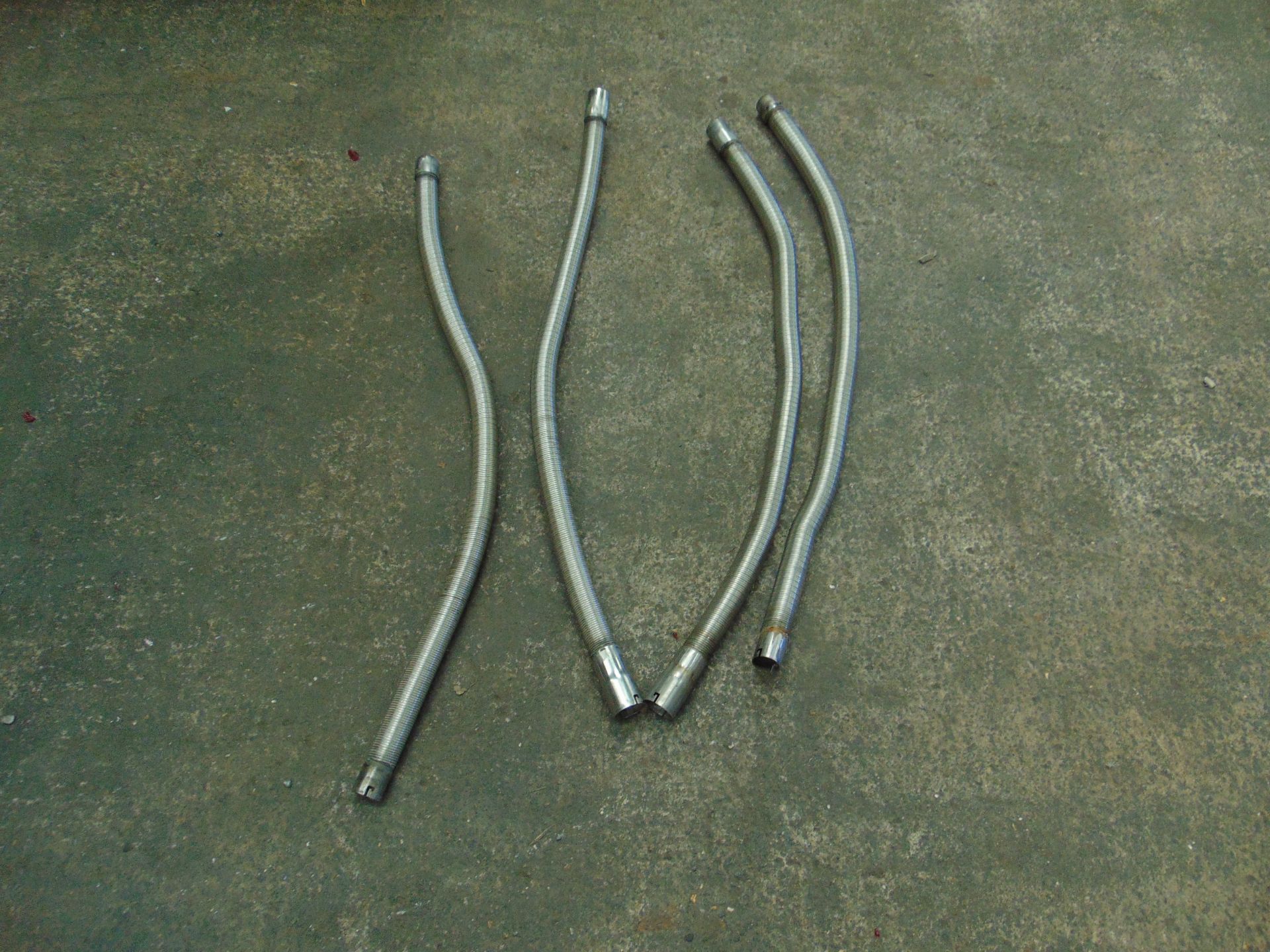 2 x GENERATOR EXHAUST PIPES, INTERLOCKING