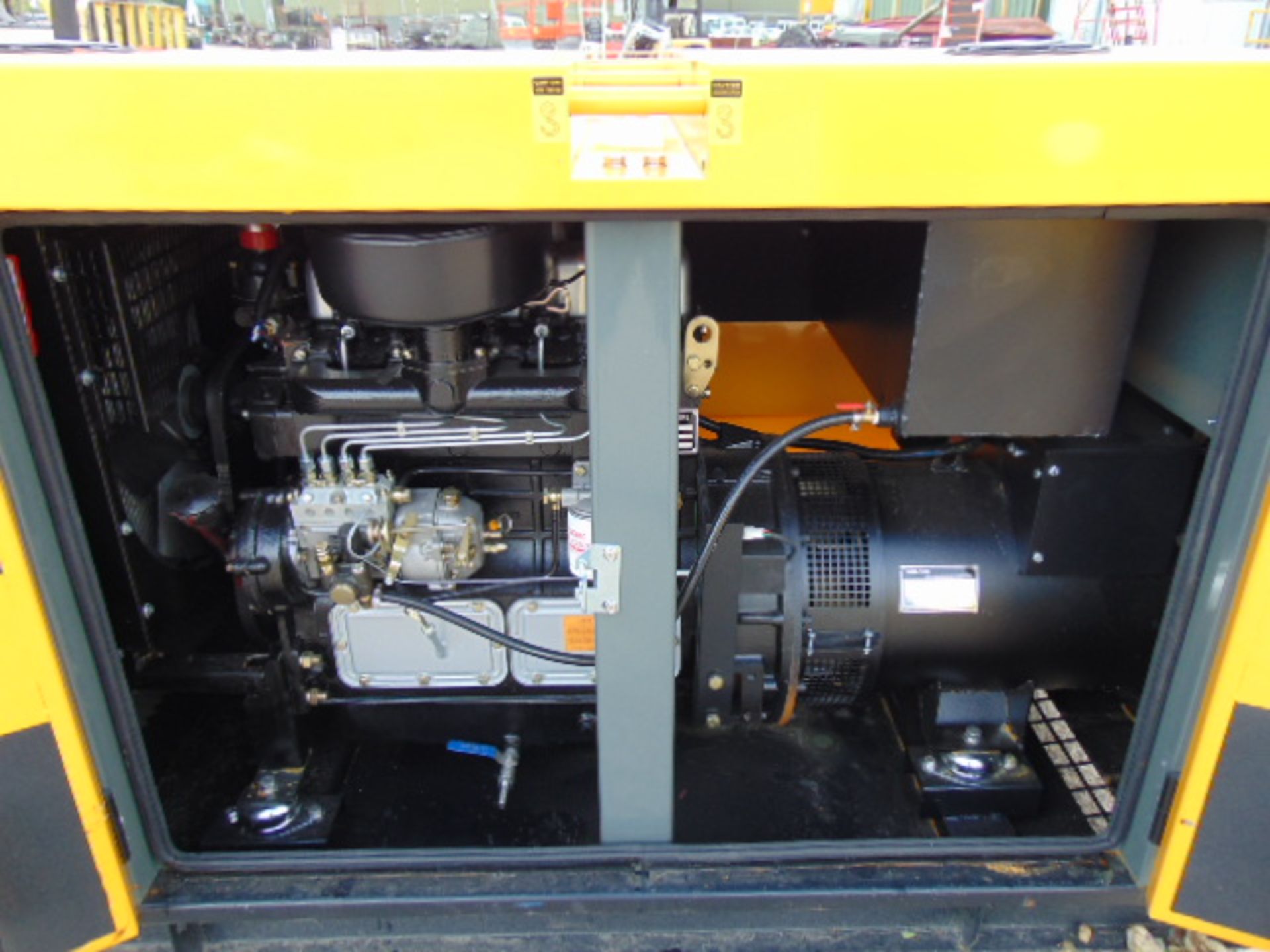 2020 UNISSUED 60 KVA 3 Phase Silent Diesel Generator Set - Image 9 of 22