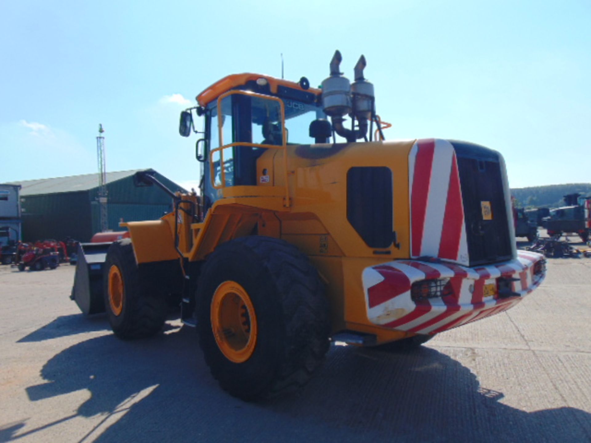 UK Government Department a 2012 JCB 457 ZX T4 Wheel Loader ONLY 7,948 HOURS! - Image 8 of 27