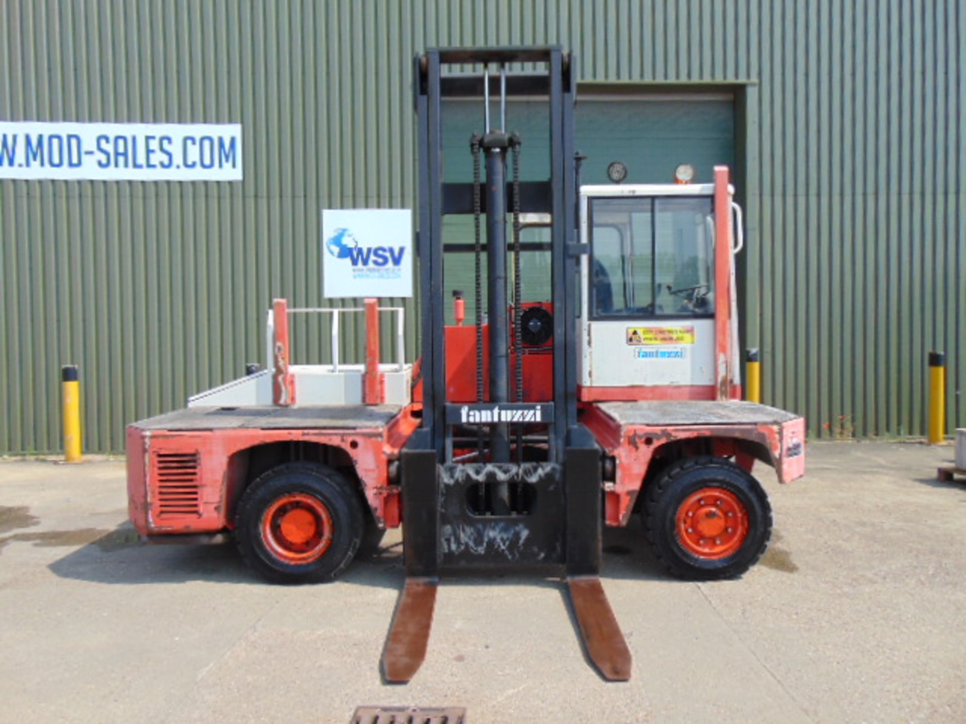 Fantuzzi SF50U Sideloader Diesel Forklift - Image 5 of 21