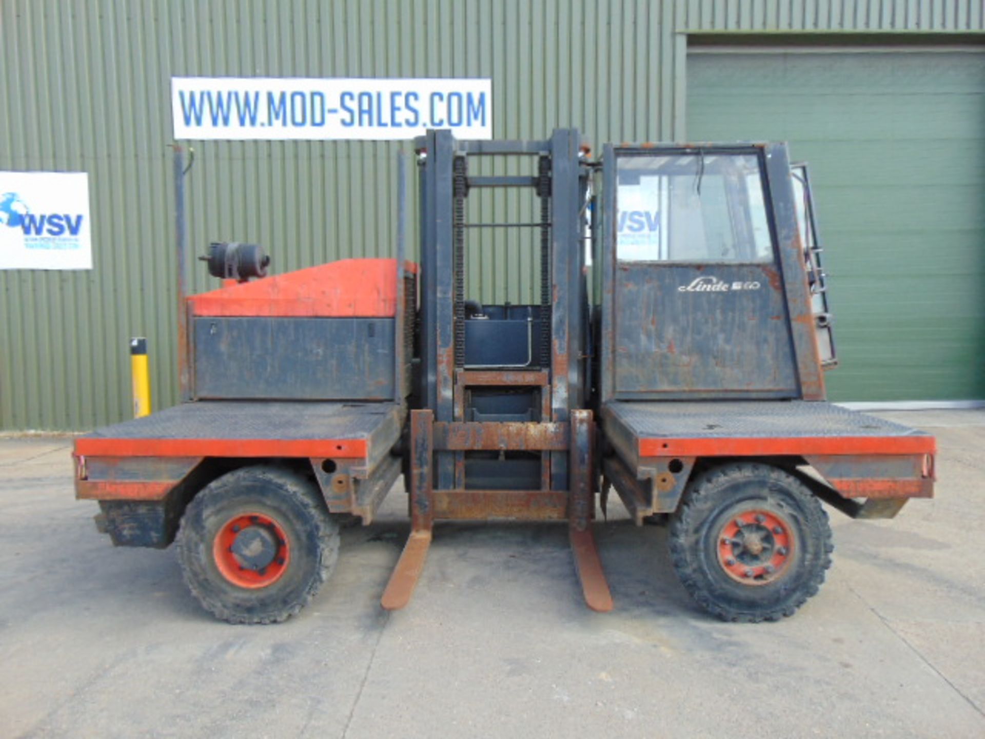 Linde S60 Sideloader Diesel Forklift