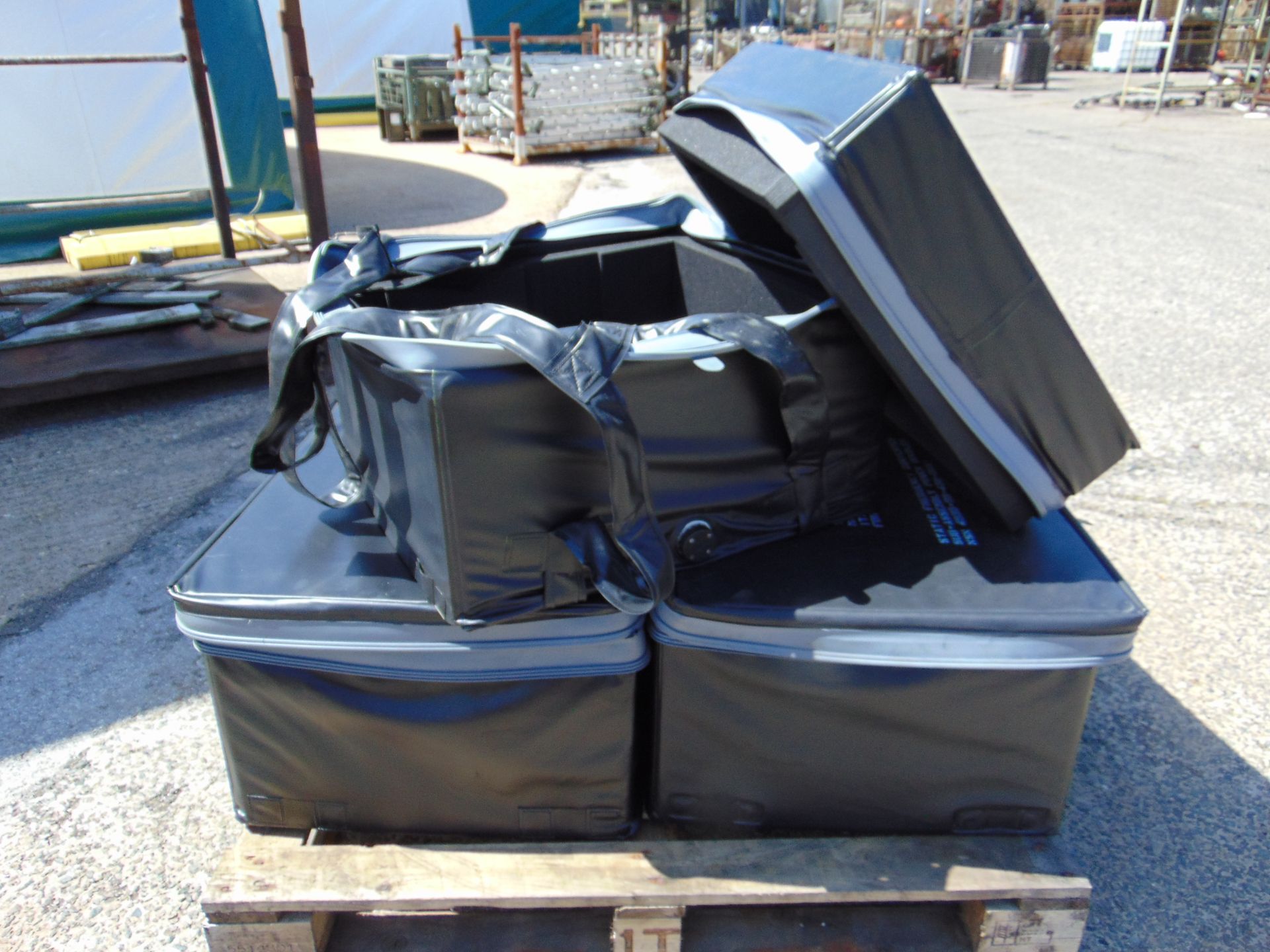 3 x Large Waterproof Rubber Storage Containers as shown - Image 5 of 6