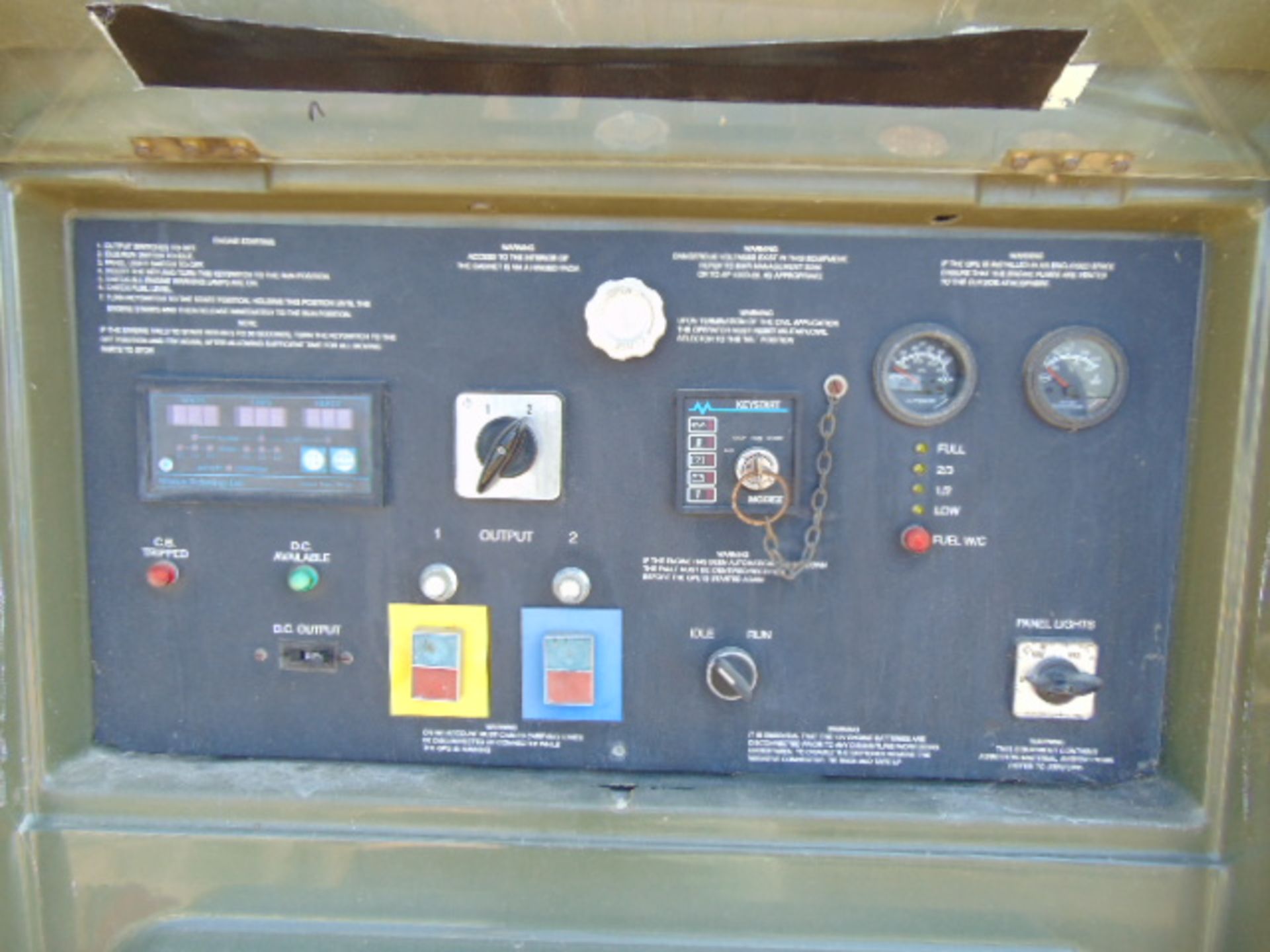 Ex Uk Royal Air Force Trailer Mounted 25 KVA Generator - Image 5 of 10