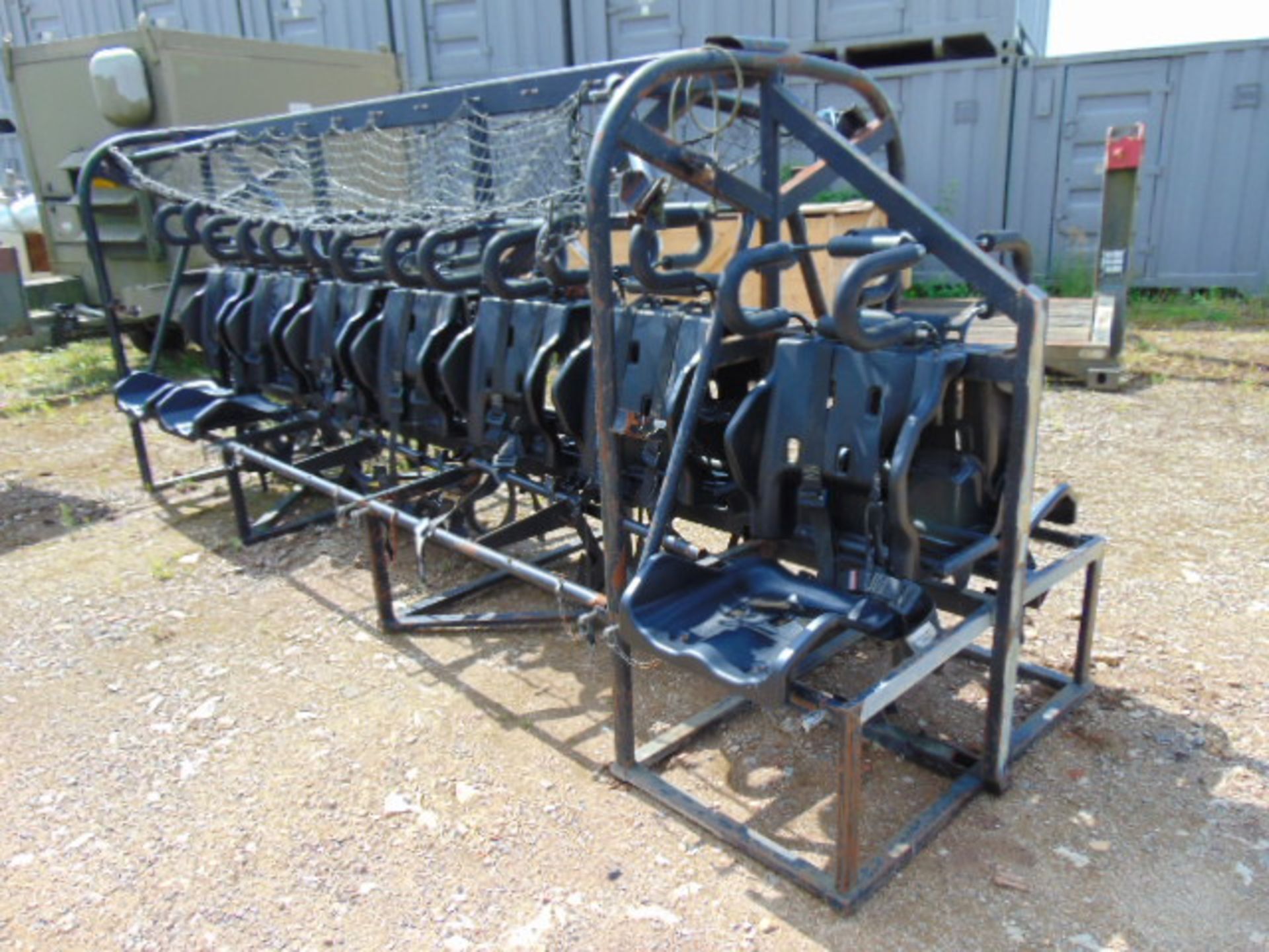 14 Man ROPS Security Seat suitable for Leyland Dafs, Bedfords etc