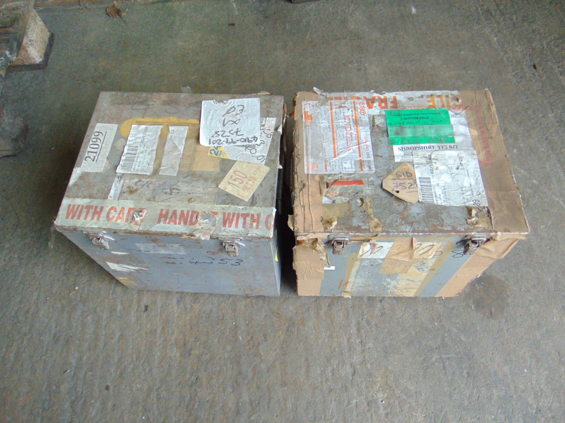 2 x CHURCHILL BRAKE EFFICIENCY RECORDERS WITH PROTECTIVE TRAVEL BOXES - Image 7 of 7