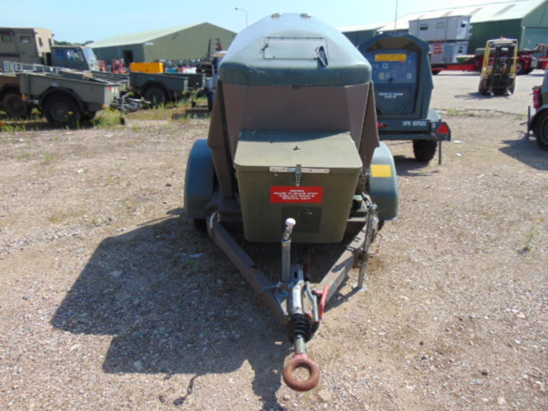 Ex Uk Royal Air Force Trailer Mounted 25 KVA Generator - Image 2 of 13