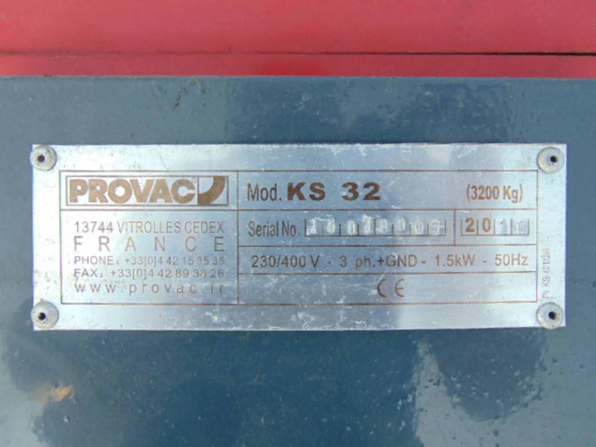 Provac KS32 Two Post Four Arm Vehicle Lift - Image 6 of 7