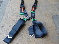 4 x SECURON 4 POINT HARNESS INSTALLATION KIT (DRIVER/CO-DRIVER)