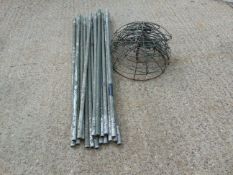 20 x LARGE CAM NET POLES AND 10 x LARGE SPREADERS