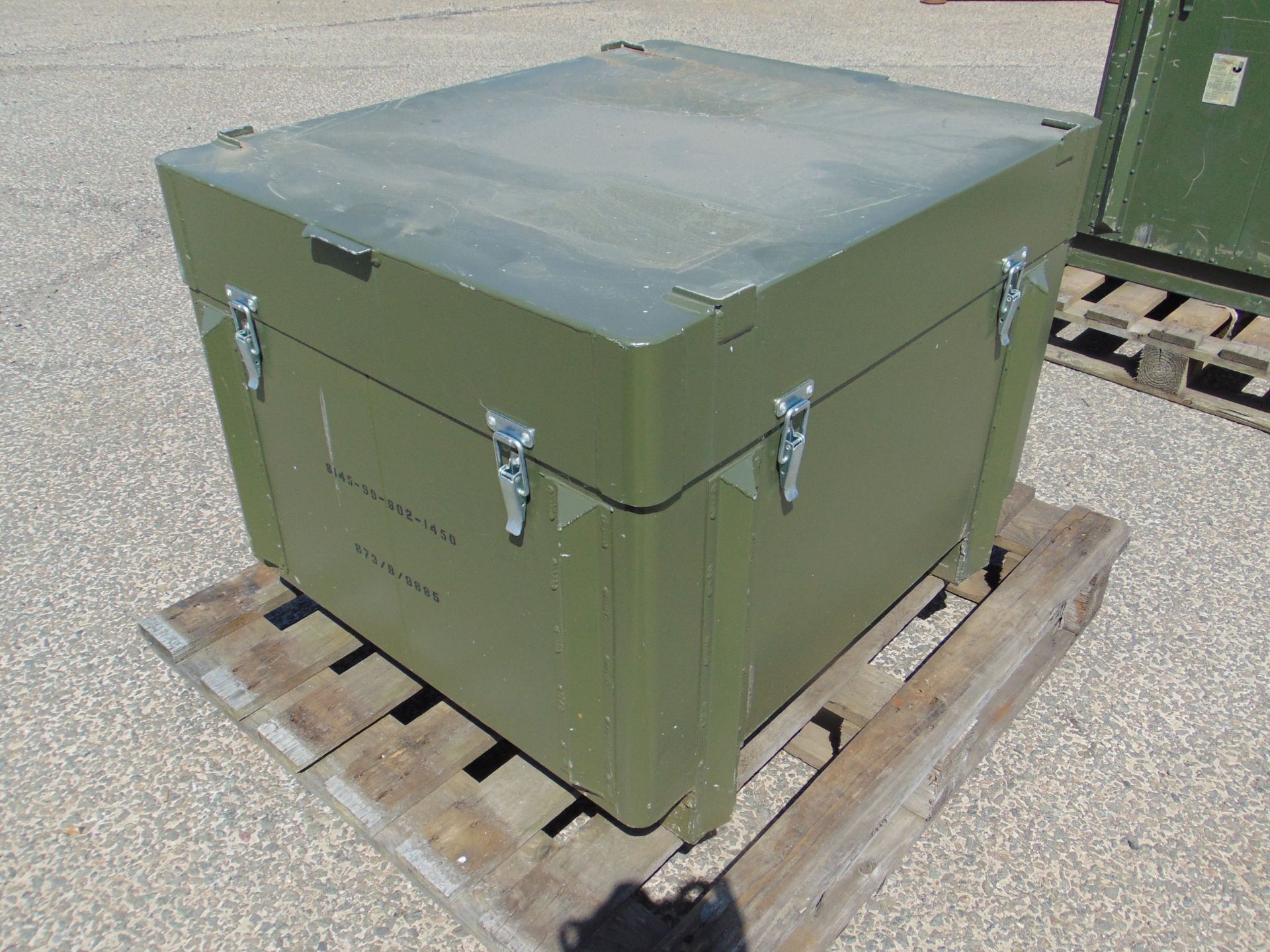 Large Heavy Duty Secure Storage Box as shown - Image 2 of 8