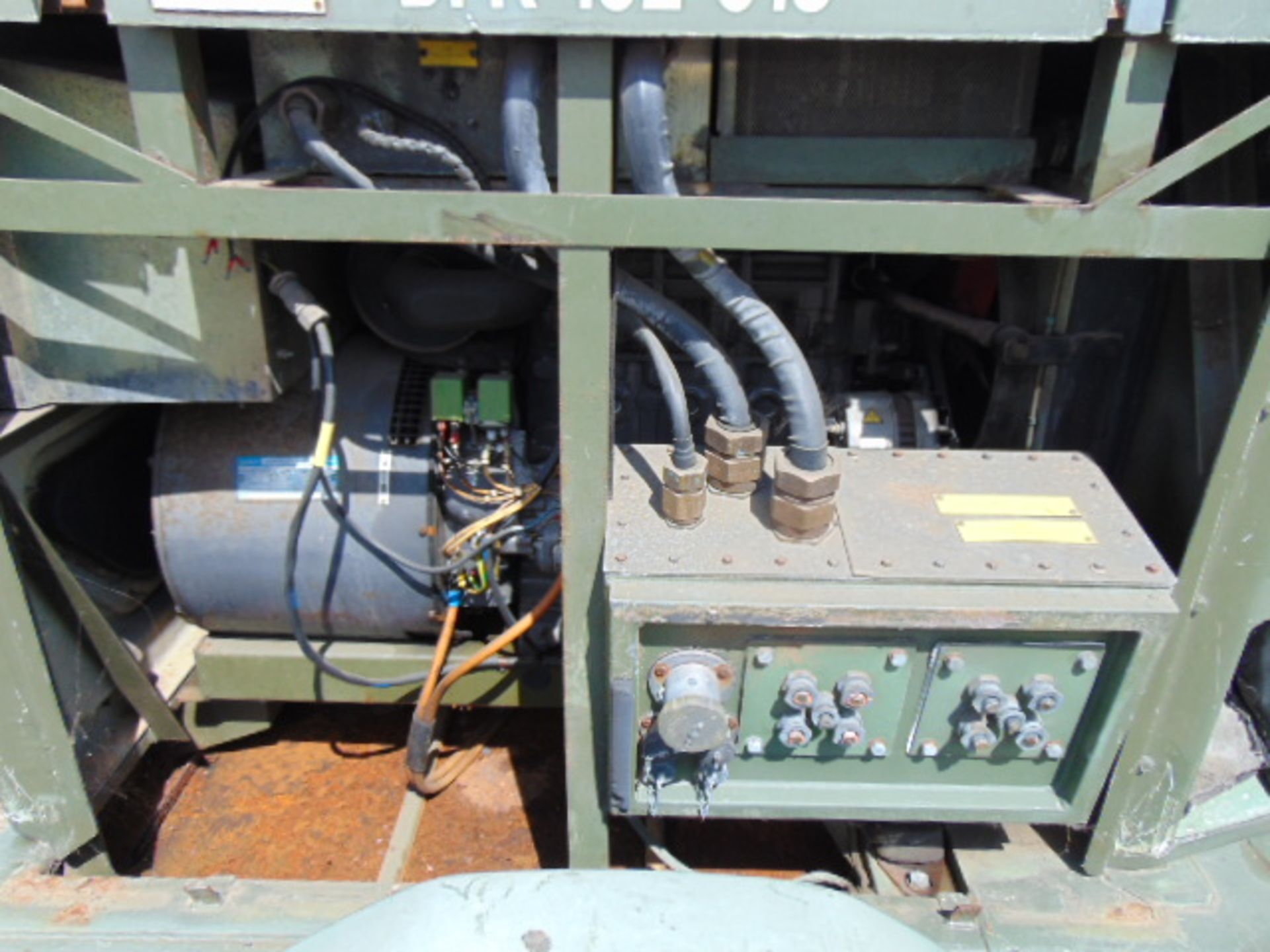 Ex Uk Royal Air Force Trailer Mounted 25 KVA Generator - Image 8 of 11