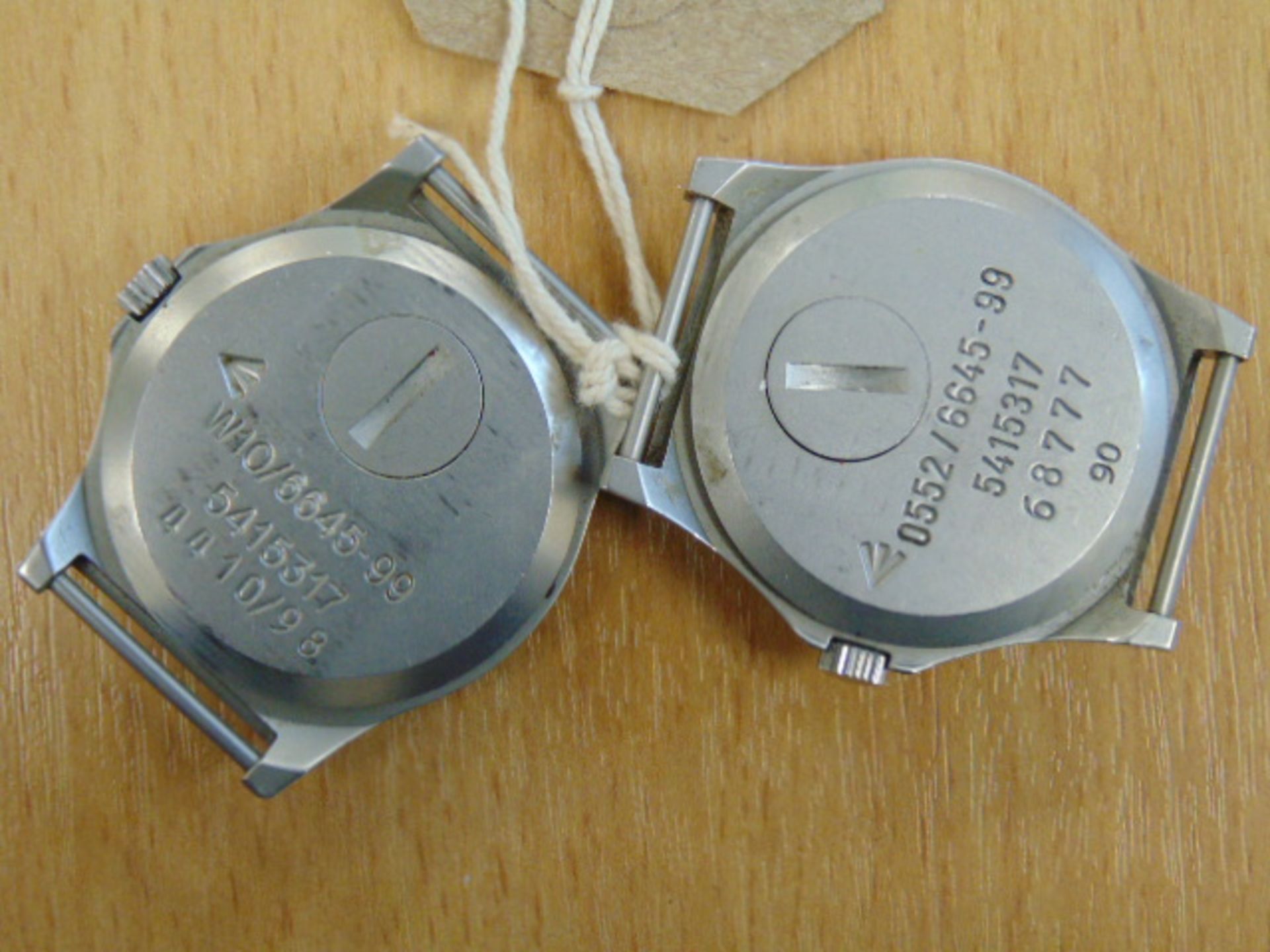 2X CWC SERVICE WATCHES DATED 1998/1990 - Image 3 of 9