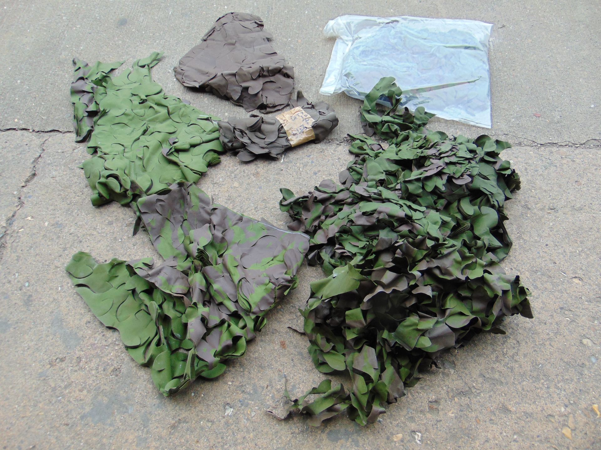 Various Camouflage Net Patches