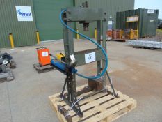 TANGE ADJUSTABLE 20 TON PRESS C/W FITTINGS HYDRAULICS ETC