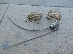 2 x Wire rope ends & 19 x Recovery "Nappy" Pins