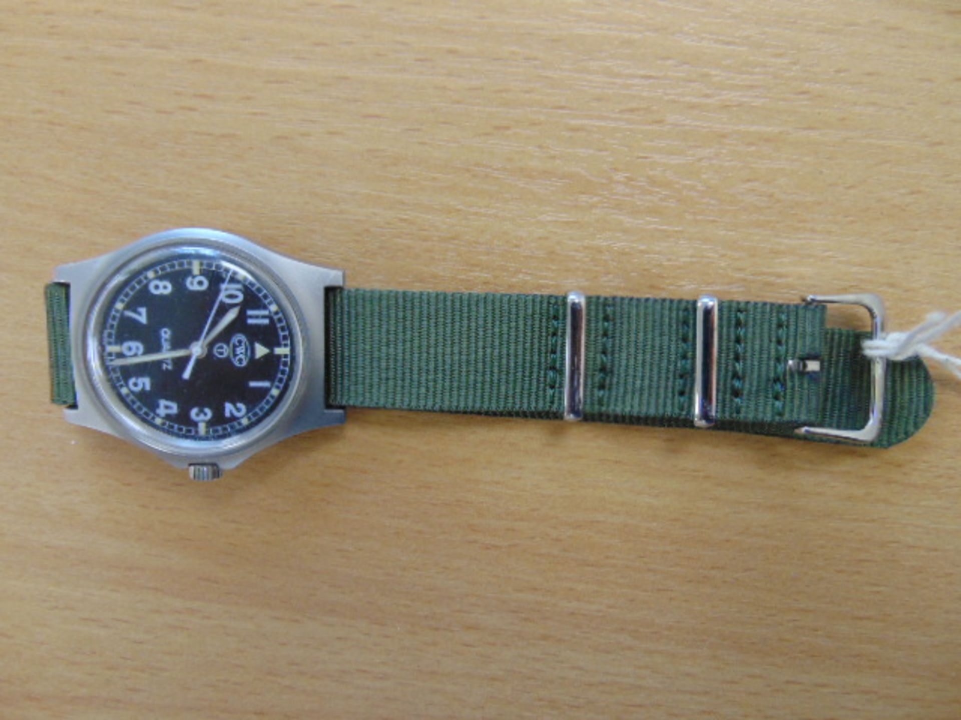 CWC W10 SERVICE WATCH NATO MARKED DATED 2005 WATER RESISTANT TO 5ATM.