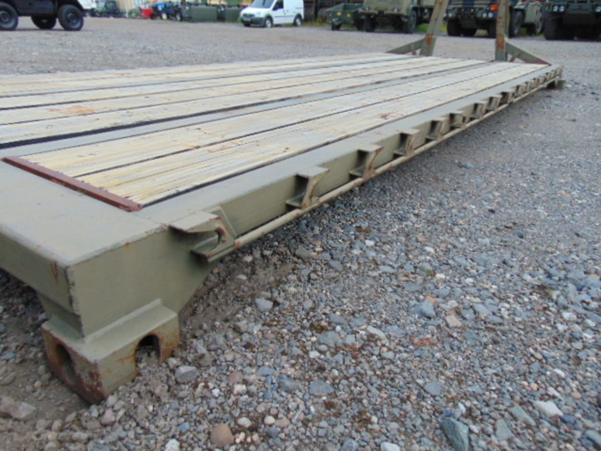 Marshall Engineering 20ft Flat Rack - Image 7 of 9