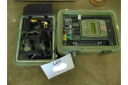 THALES RADIO EQUIPMENT C/W POWER LEAD, HEAD SET, ETC