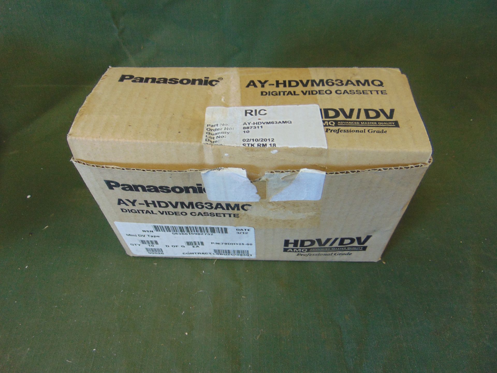 10 x Panasonic HDV/DV tapes AY-HDVM63AMQ - Image 4 of 5