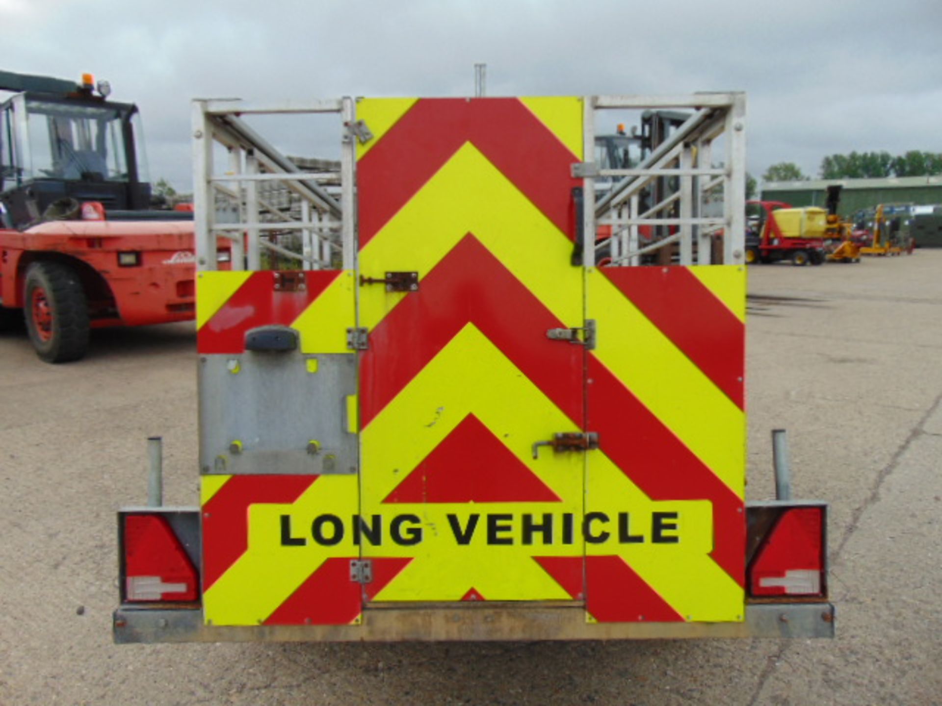 Ex British Telecom Indespension 750Kg Single Axle Engineers Trailer - Image 7 of 13