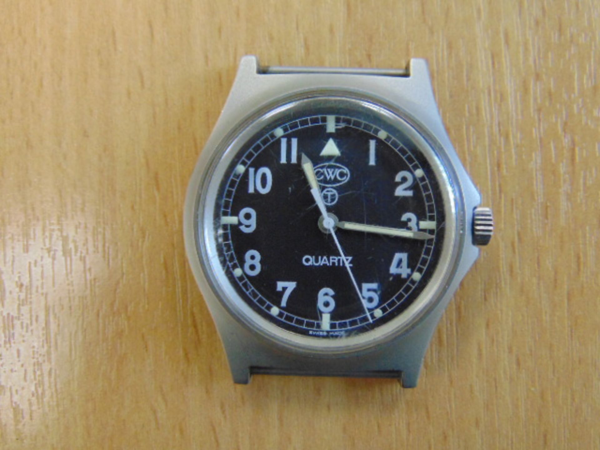 V. RARE AND NICE CONDITION CWC 0552 ROYAL MARINES ISSUE SERVICE WATCH - Image 4 of 8