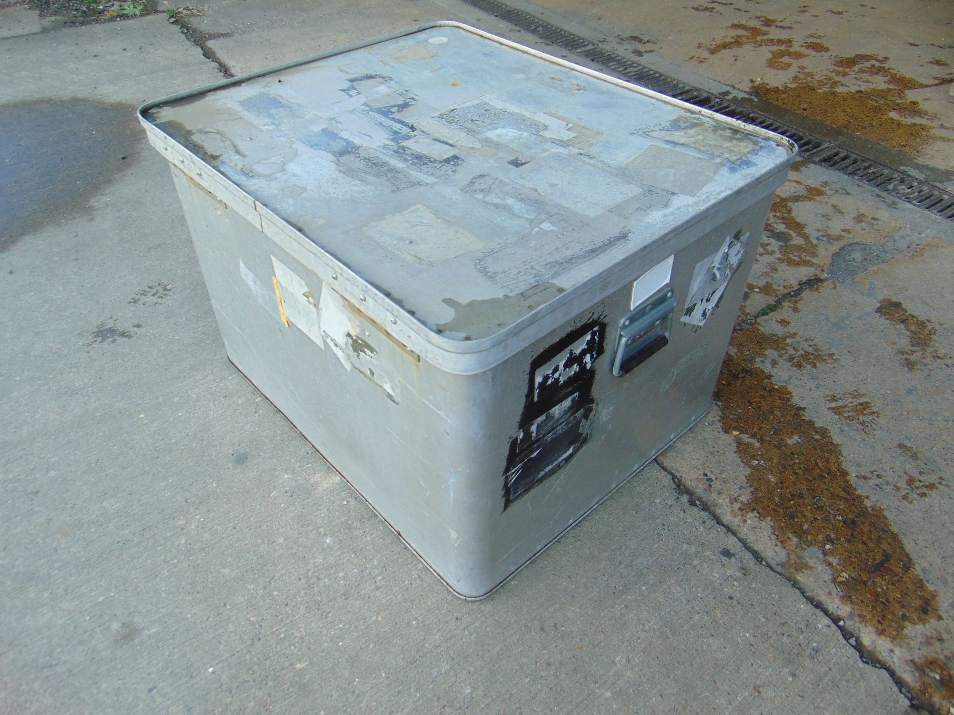 Stackable Aluminium Storage Box L72cm x W60cm x H49cm