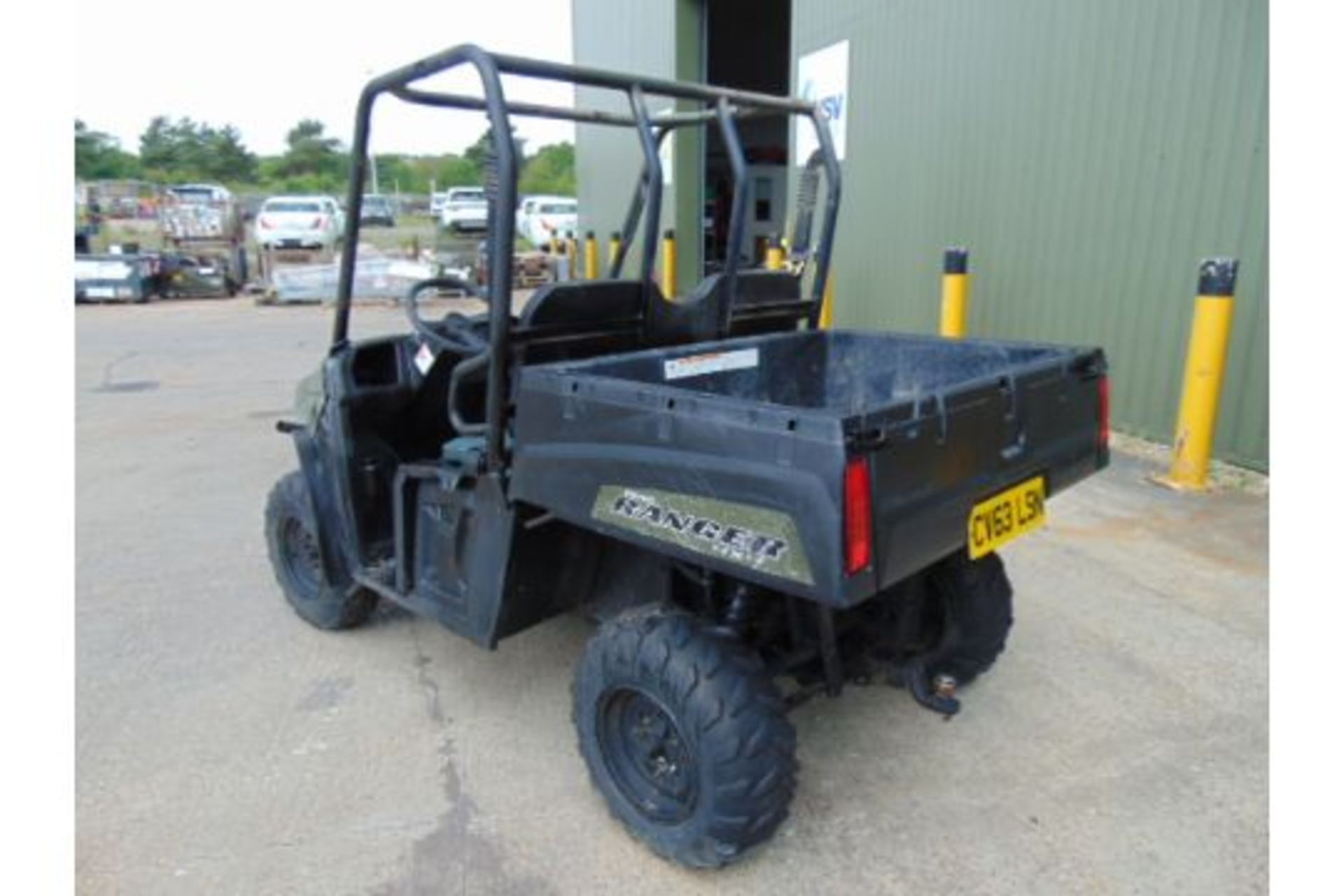 013 Polaris Ranger, 4 x 4, with tipping body - Image 4 of 17