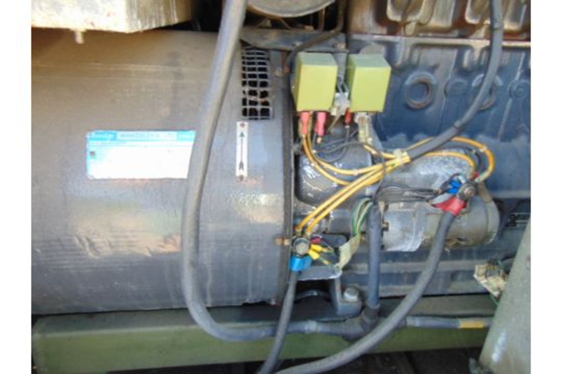 Ex UK Royal Air Force Trailer Mounted 25 KVA Generator - Image 13 of 13