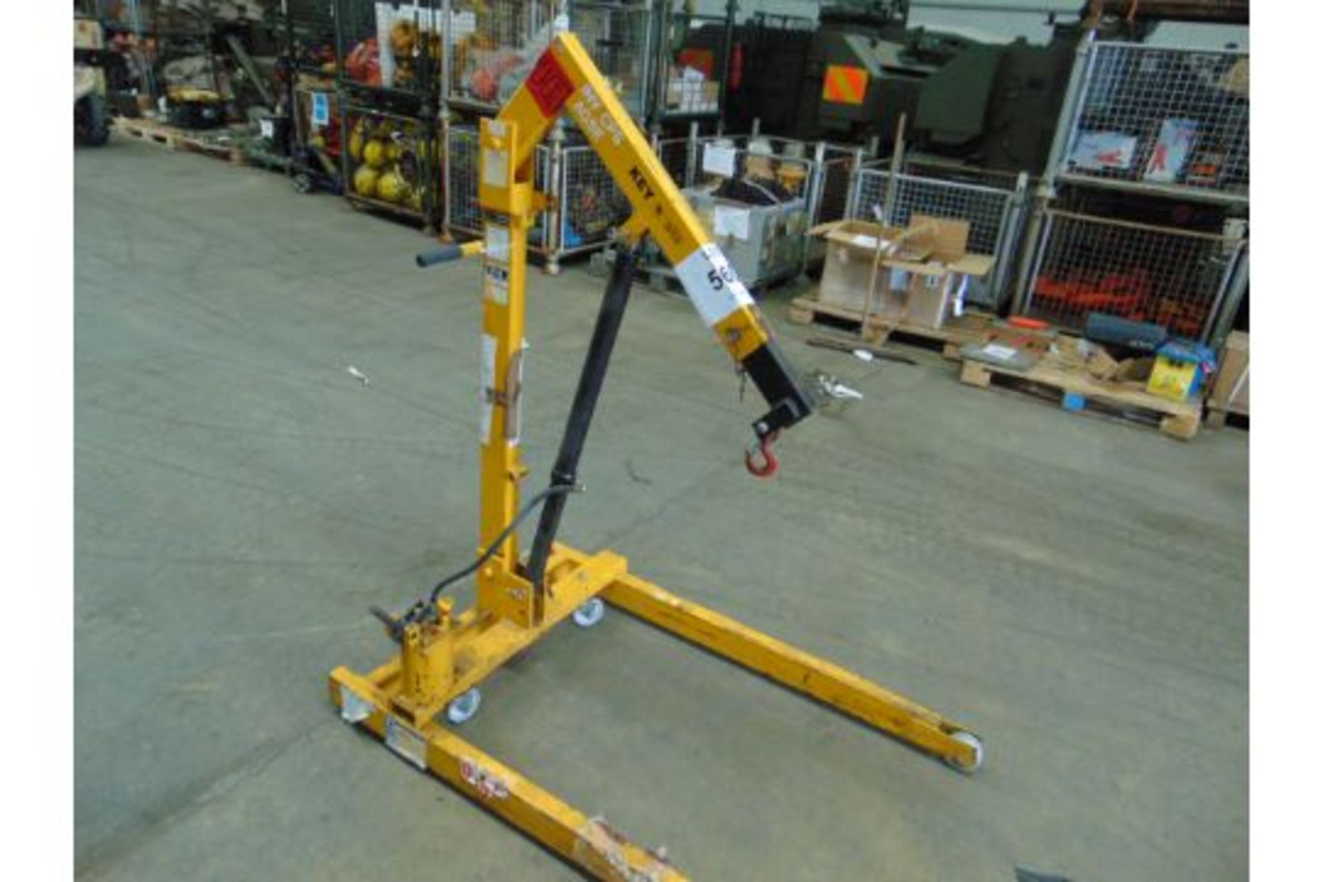 FC 500S HYDRAULIC WORKSHOP ENGINE CRANE 500 KG