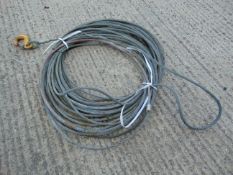 150ft (Approx.) Winch Rope 7.21t with Safety Hook