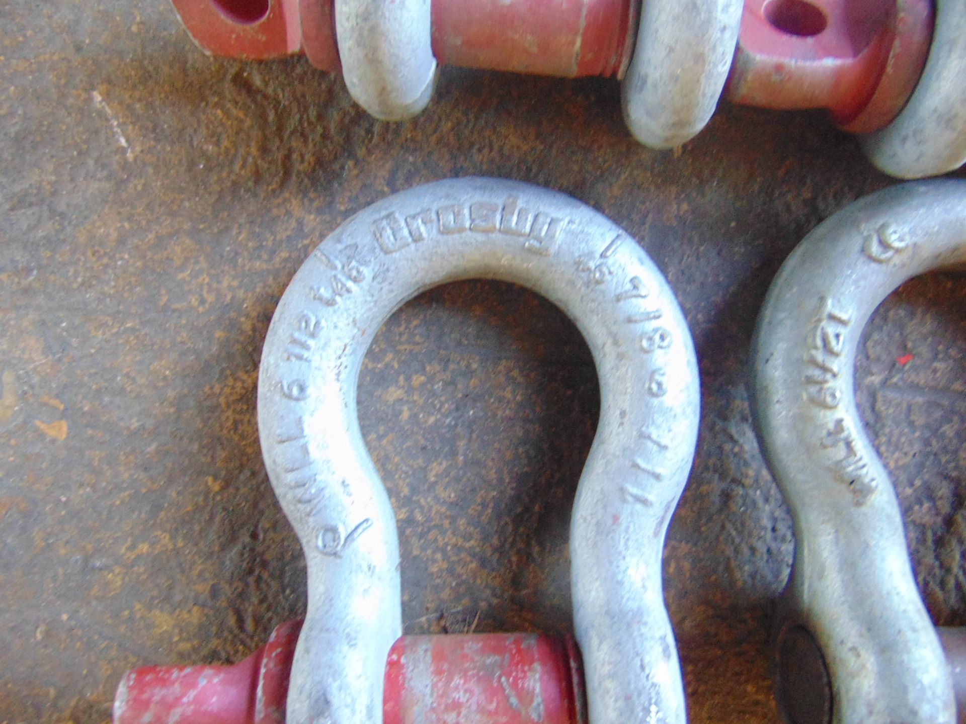 4 x 6.5T Bow Shackles - Image 2 of 2