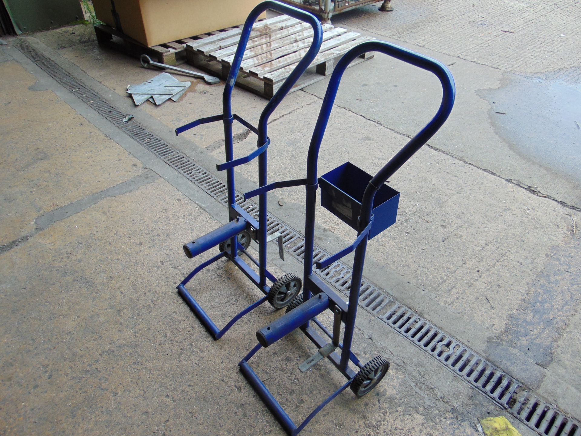 2 x BANDING (PLASTIC) TROLLEY'S