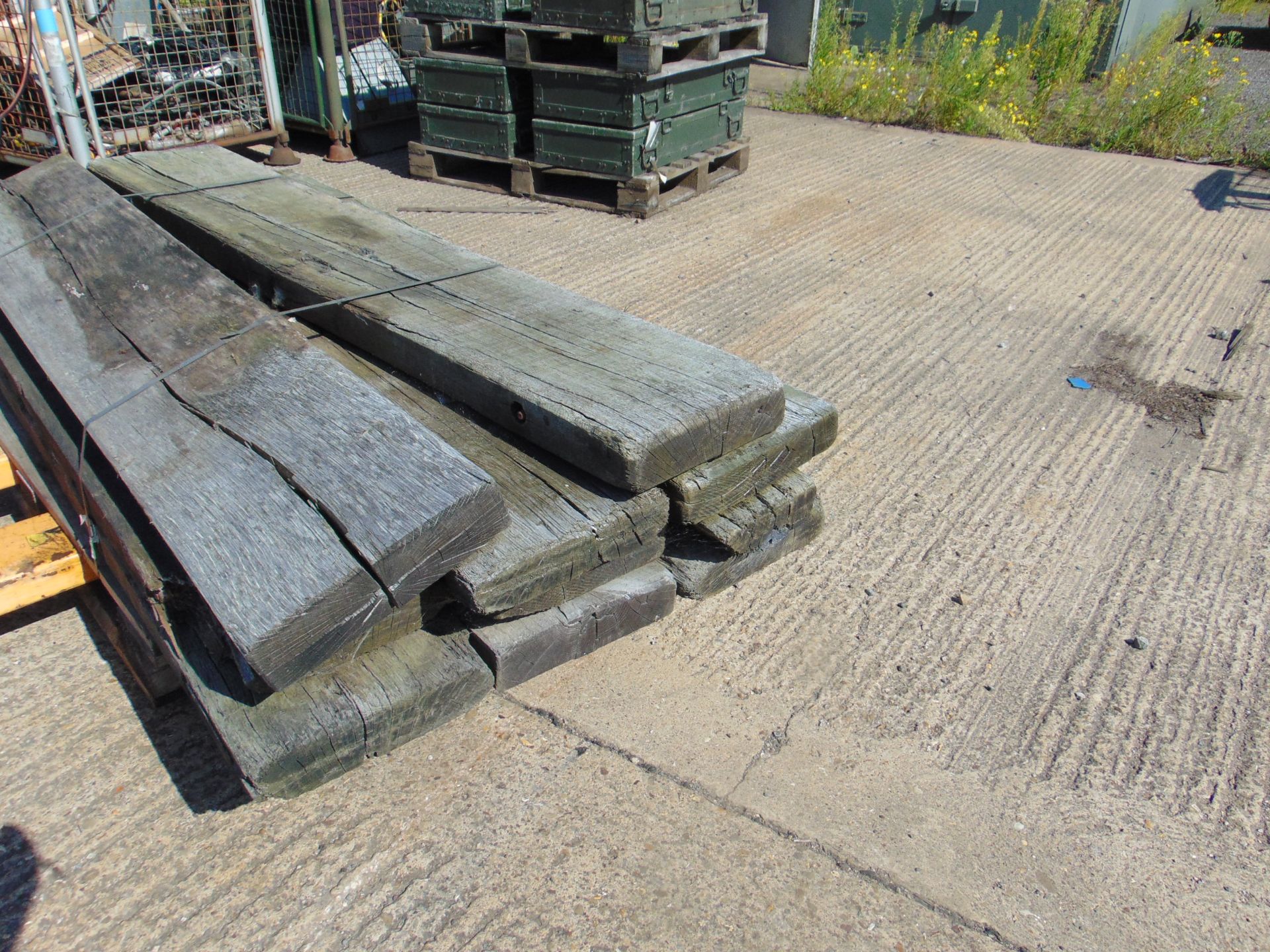 Pallet of 6ft Long Gun Planks - Image 3 of 3