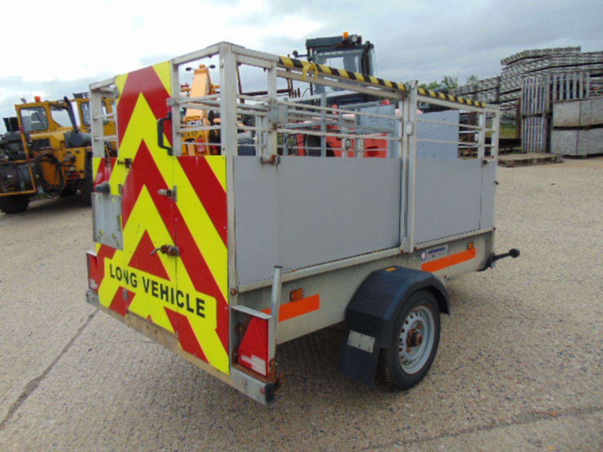 Ex British Telecom Indespension 750Kg Single Axle Engineers Trailer - Image 6 of 13