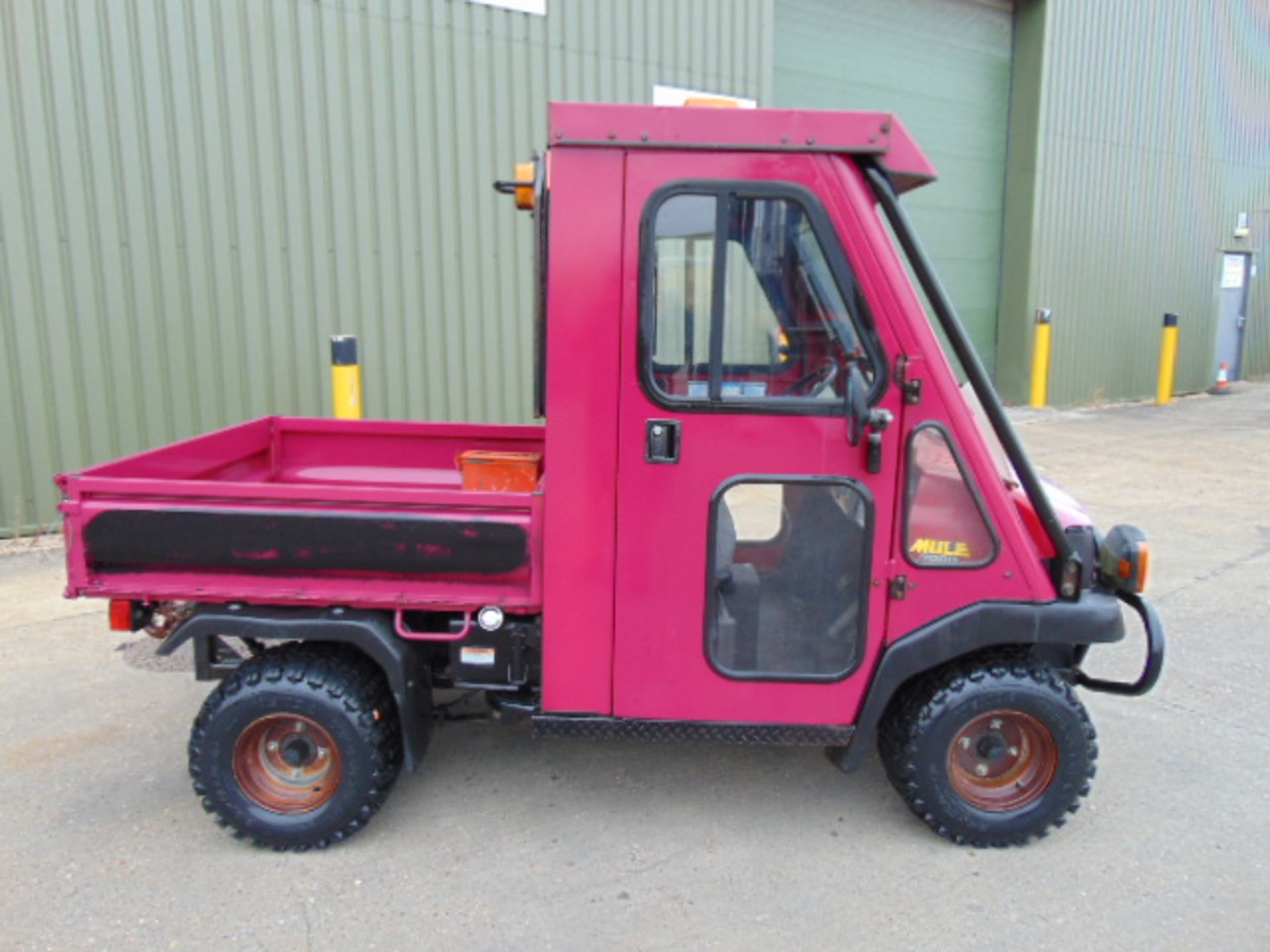 Kawasaki KAF620G Mule 4x4 as shown with rear tipping body ONLY 808 HOURS! - Image 5 of 21