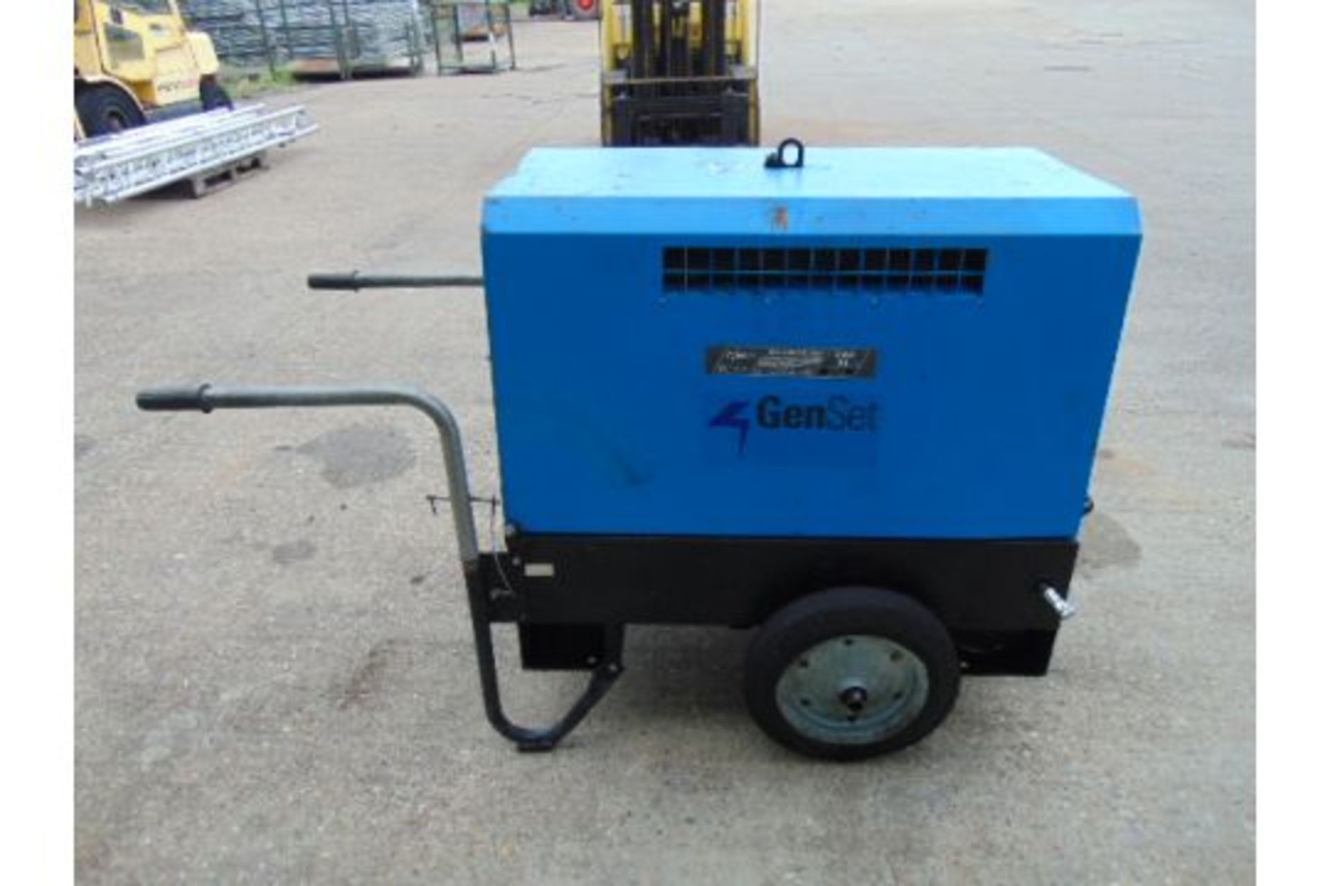 Genset MG 6000 E-SSY 6KVA Diesel Generator ONLY 3,877 HOURS - Image 2 of 11
